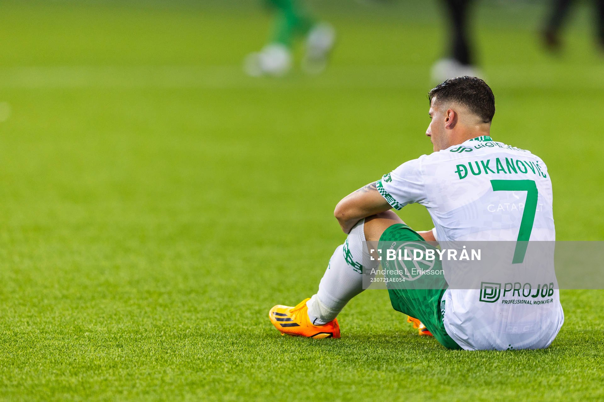 Hammarbys Viktor Djukanovic deppar