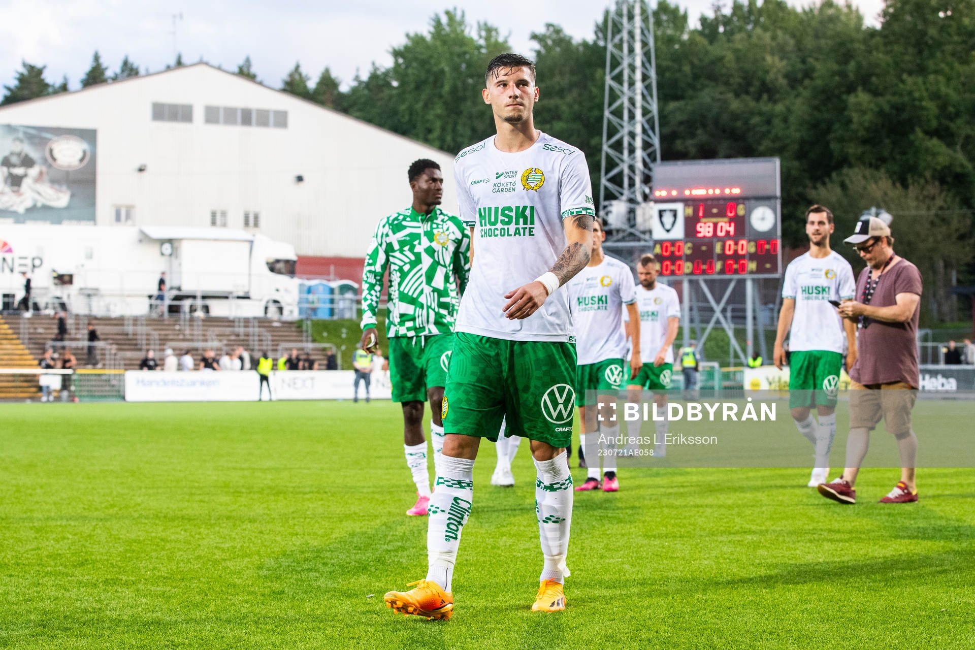 Hammarbys Viktor Djukanovic deppar