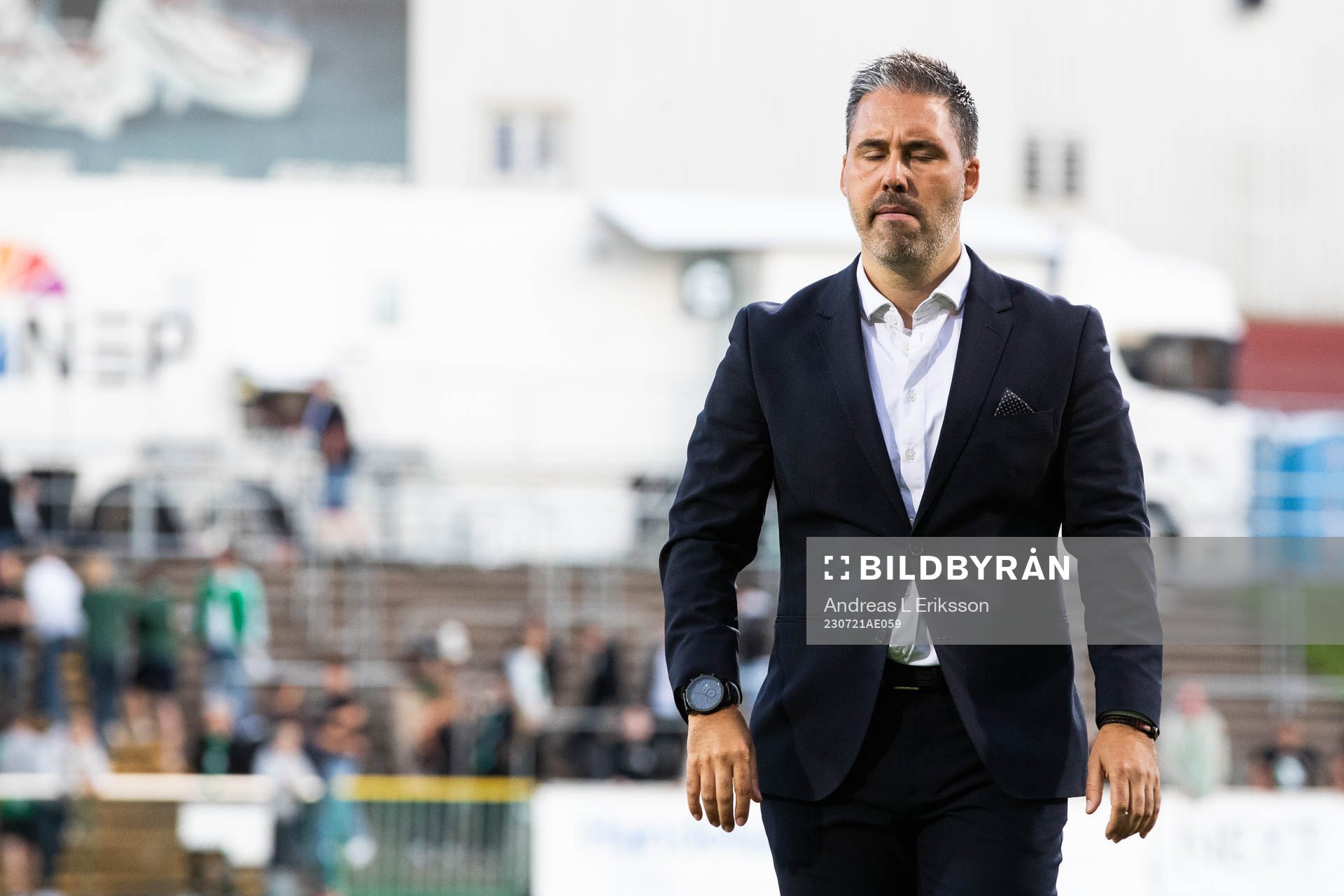 Hammarbys tränare Marti Cifuentes deppar