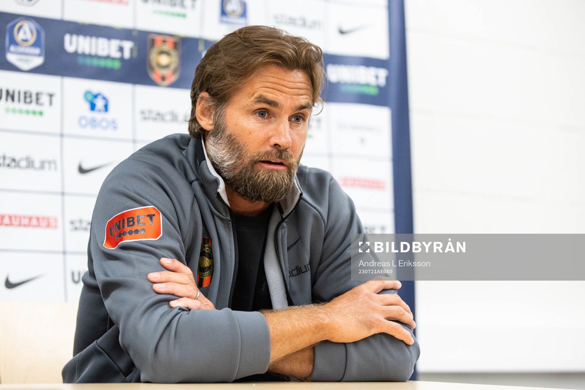 Brommapojkarnas tränare Olof Mellberg