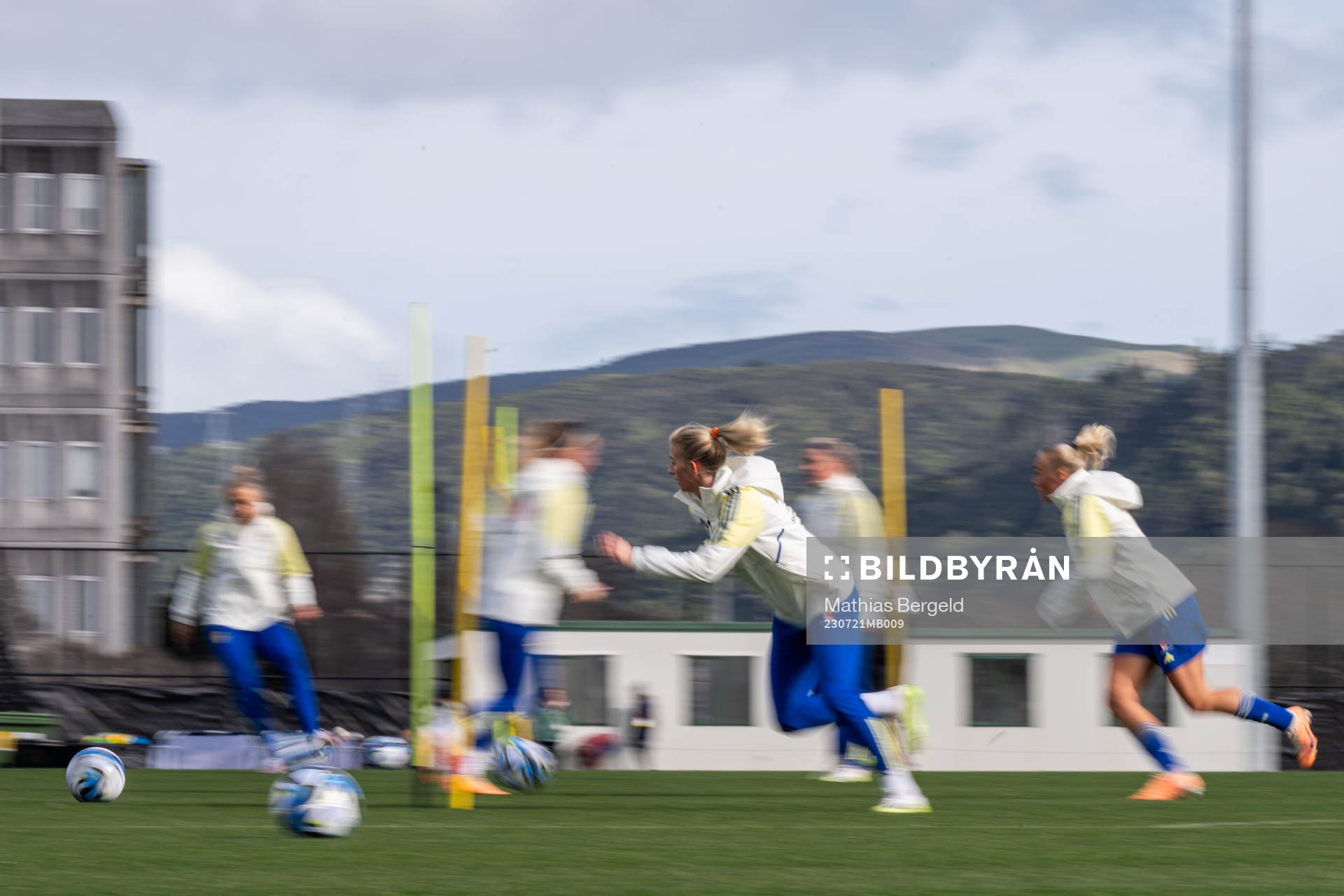 Sofia Jakobsson of the Swedish women's national football
