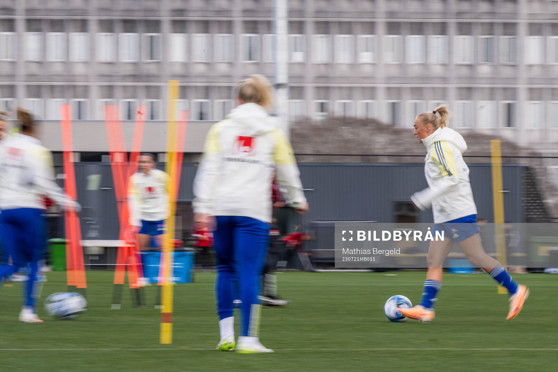 Hanna Bennison of the Swedish women's national football