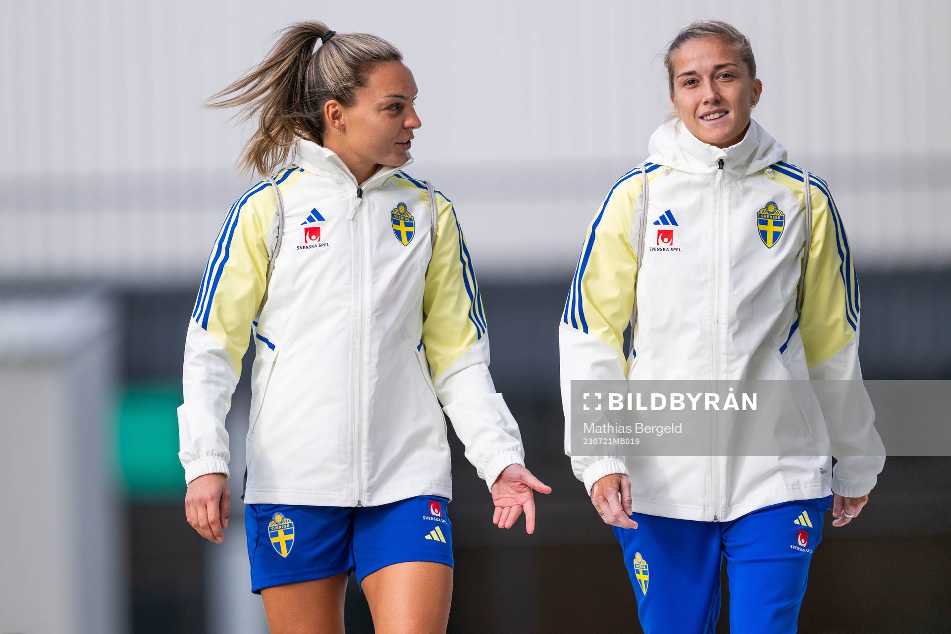 Johanna Rytting Kaneryd and Filippa Angeldahl of the