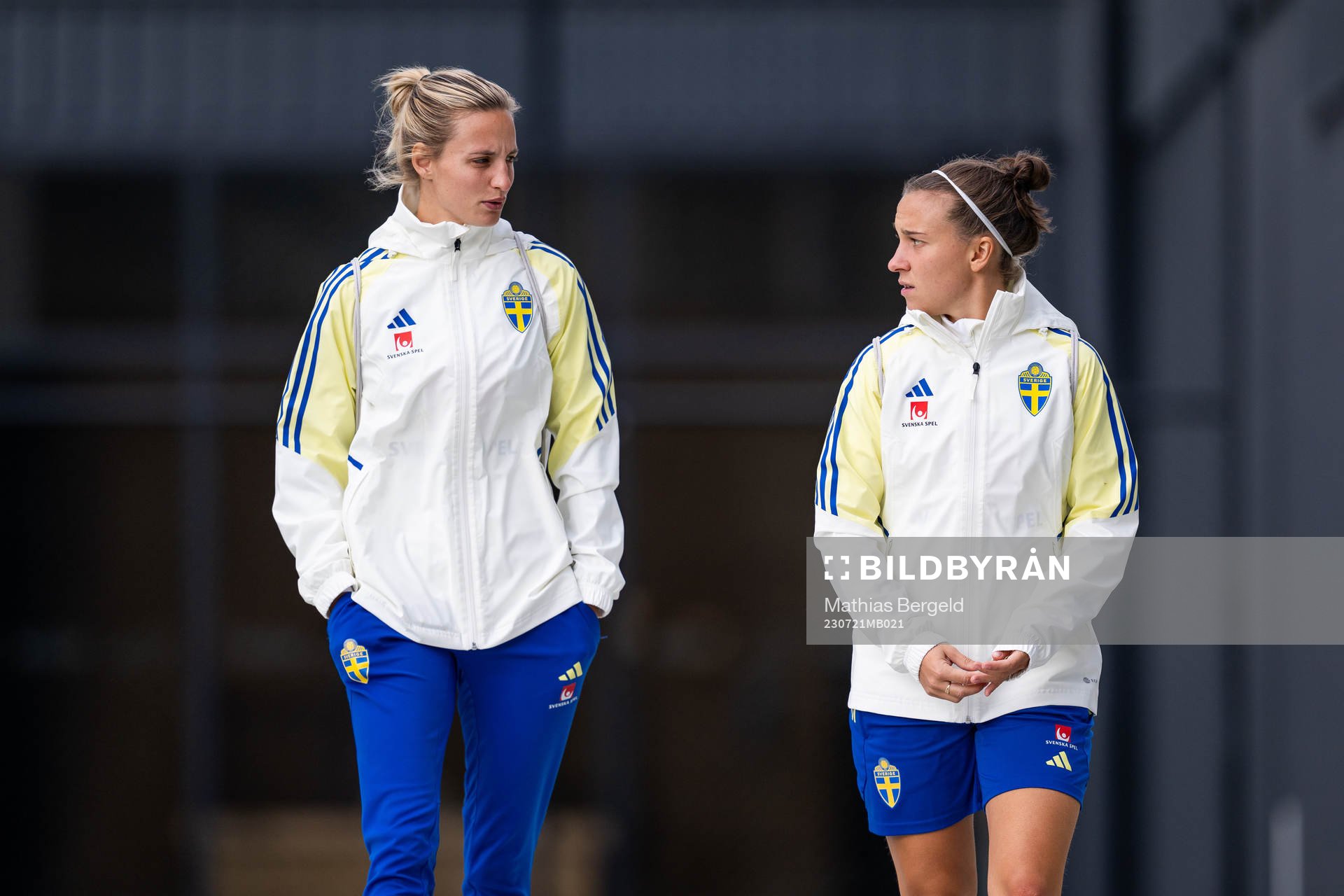 Nathalie Björn and Julia Zigiotti Olme of the Swedish