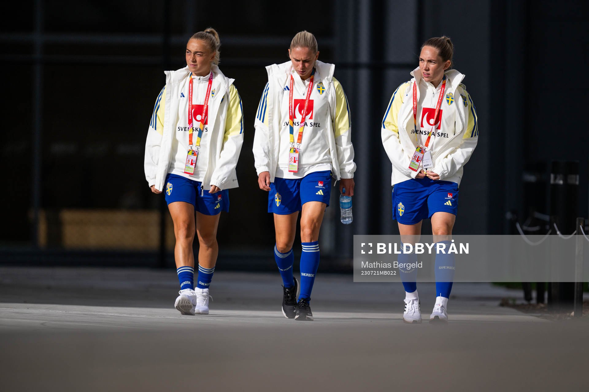 Hanna Bennison, Jonna Andersson and Elin Rubensson of the