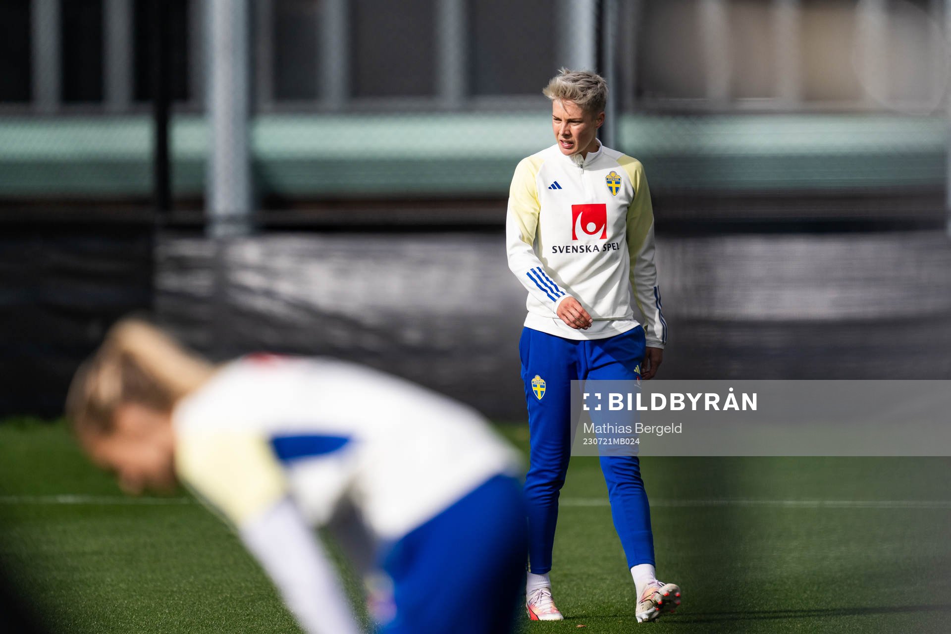 Lina Hurtig of the Swedish women's national football team