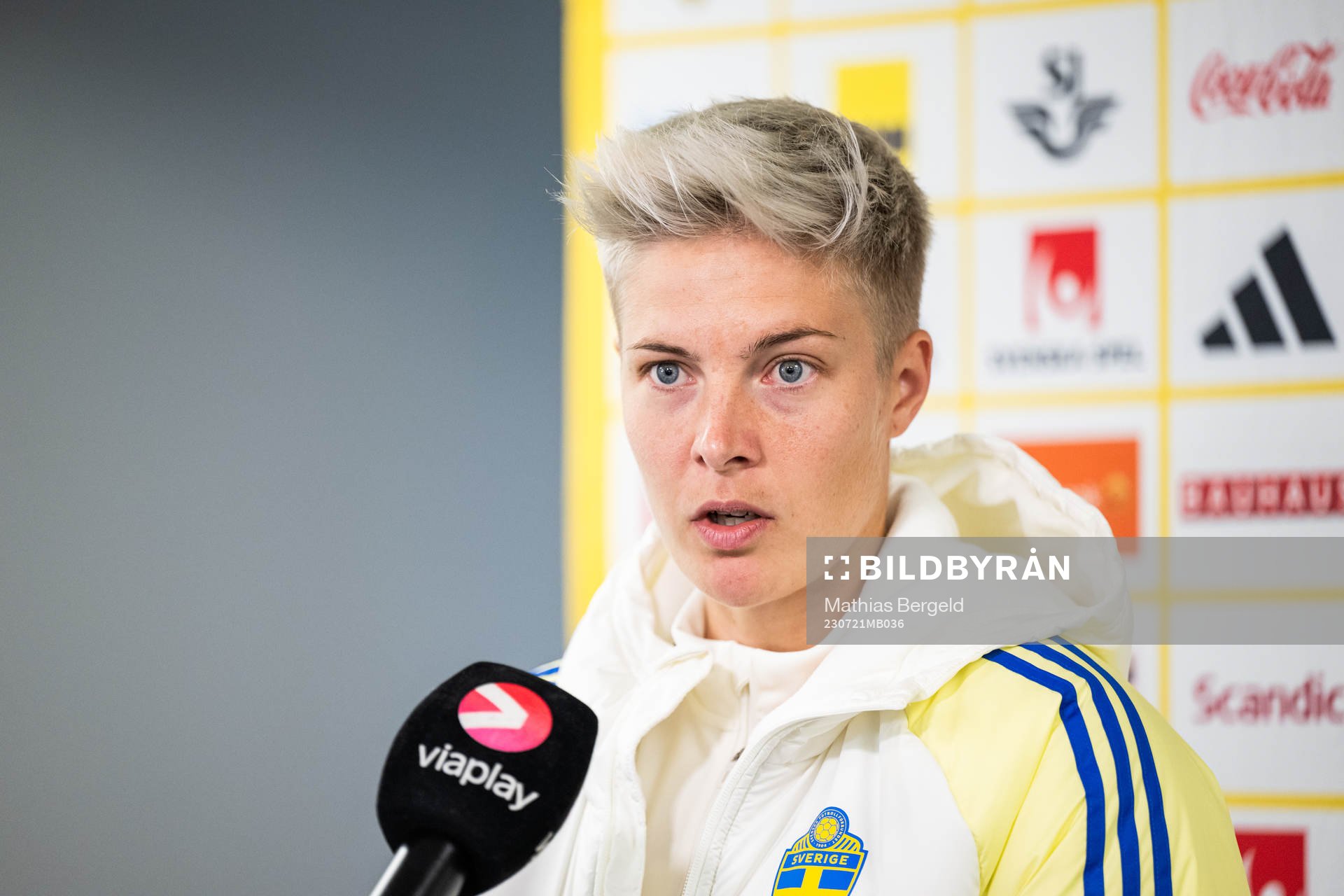 Lina Hurtig of the Swedish women's national football team