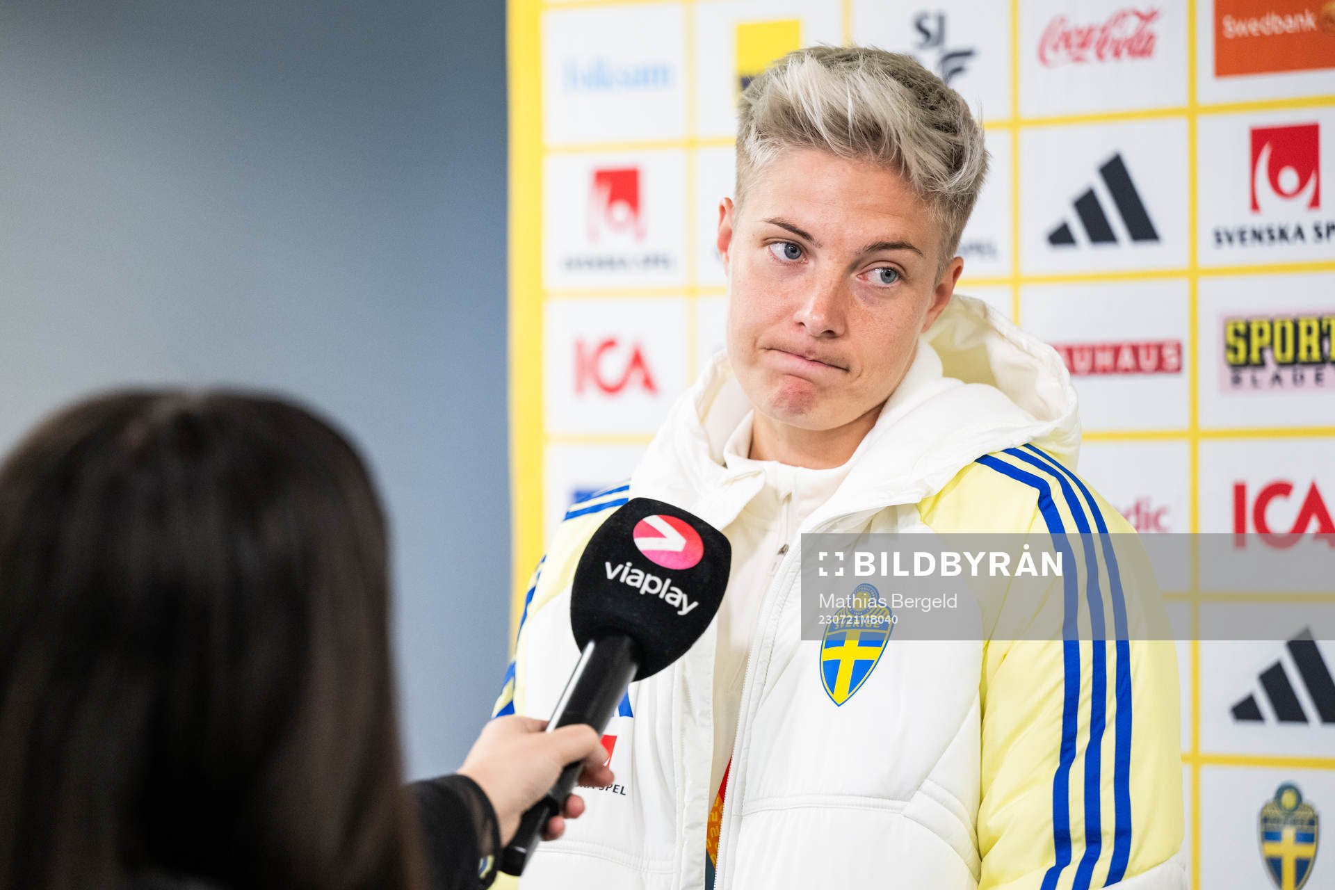 Lina Hurtig of the Swedish women's national football team