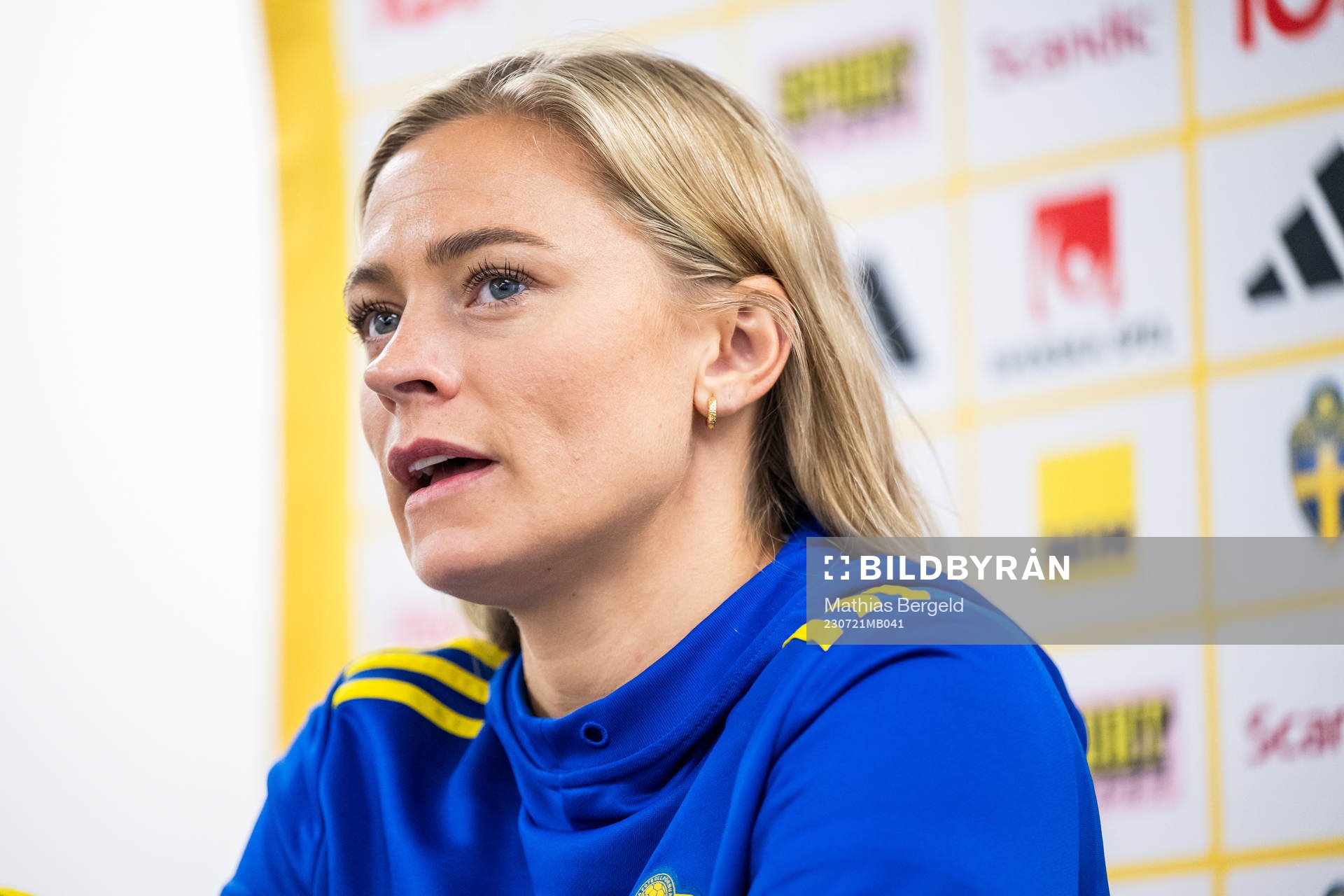 Fridolina Rolfö of the Swedish women's national football