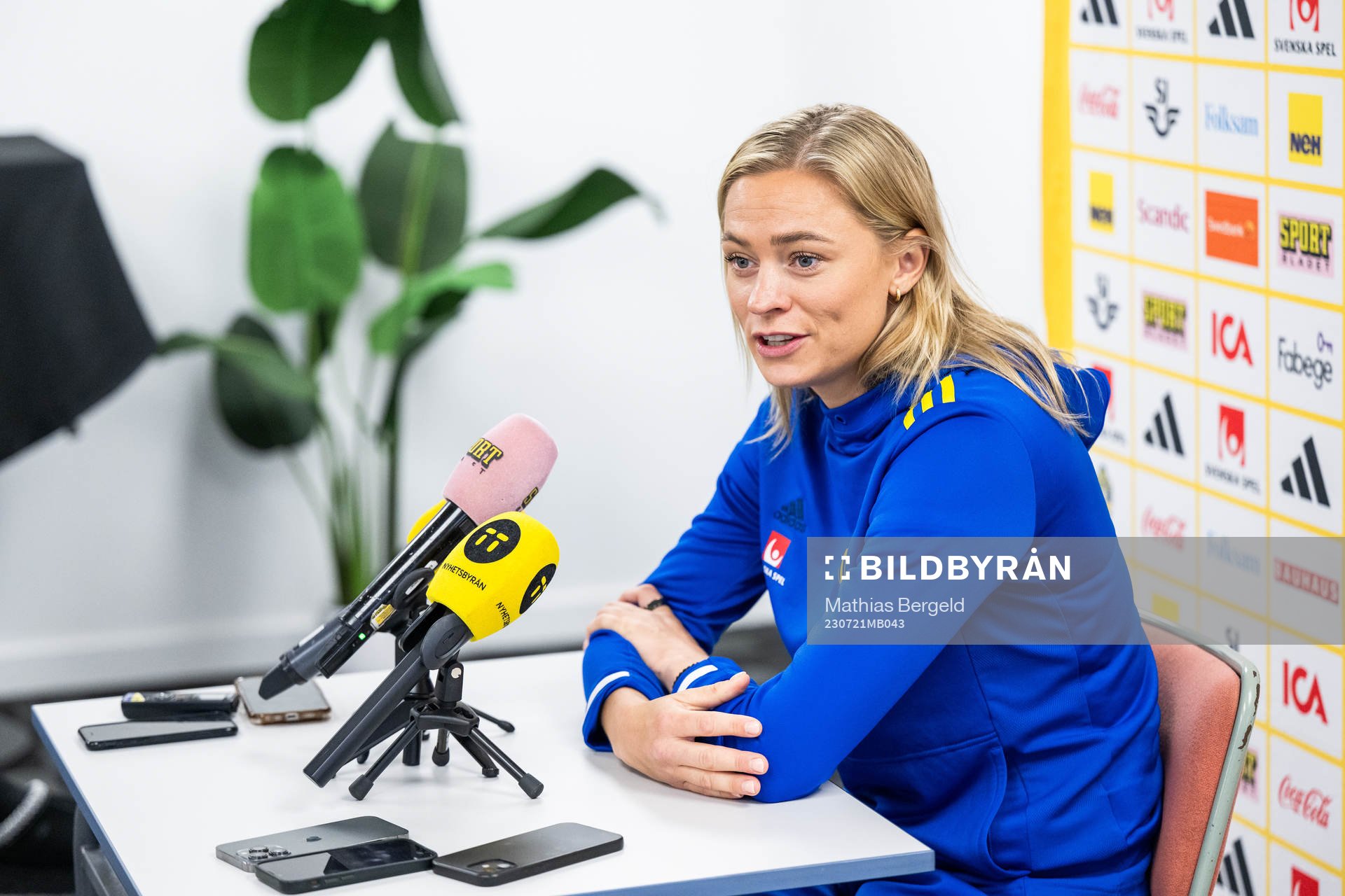 Fridolina Rolfö of the Swedish women's national football
