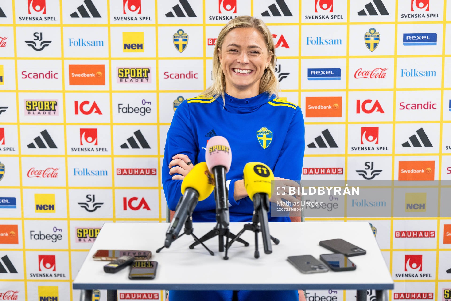 Fridolina Rolfö of the Swedish women's national football