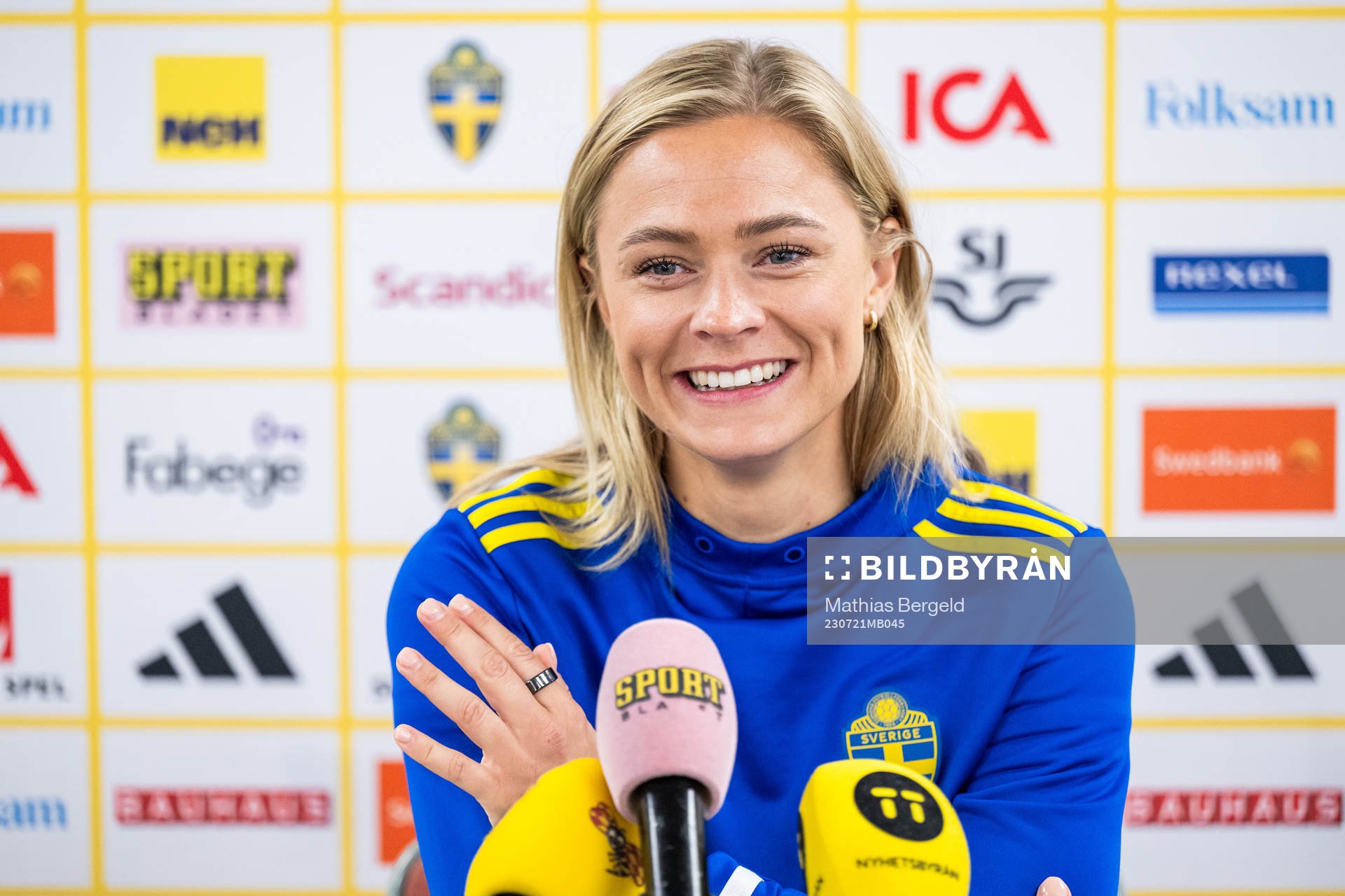 Fridolina Rolfö of the Swedish women's national football