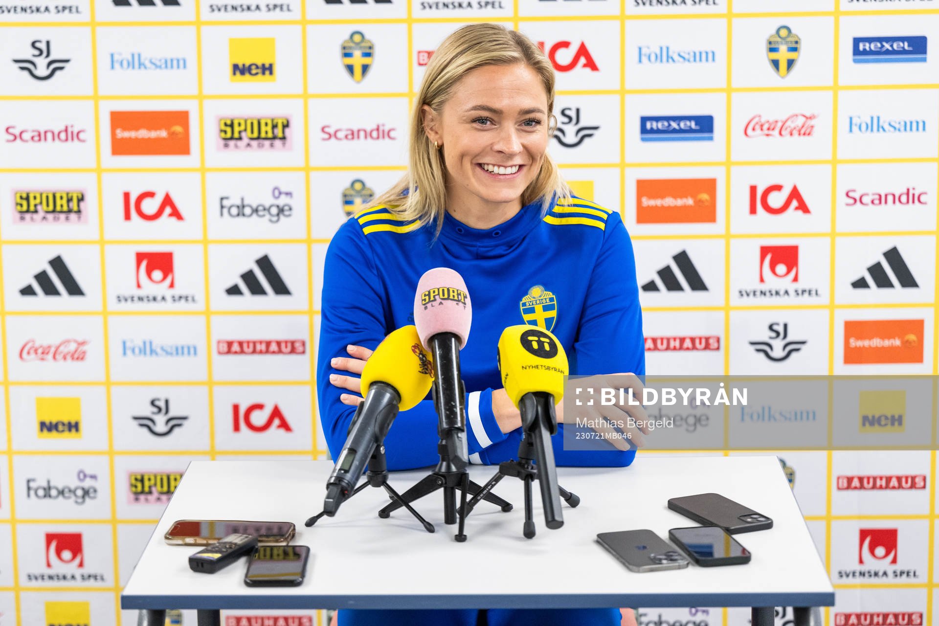 Fridolina Rolfö of the Swedish women's national football