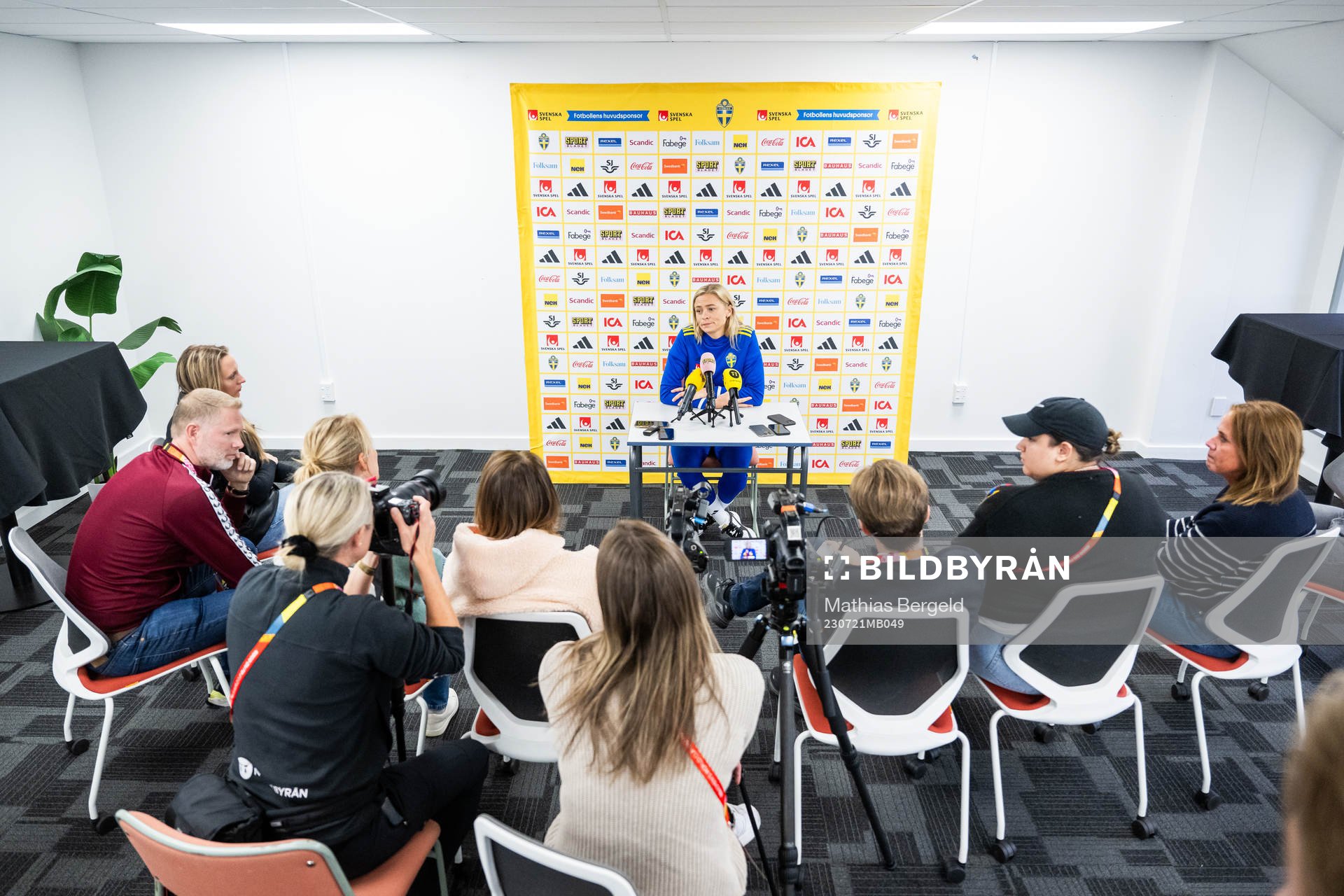 Fridolina Rolfö of the Swedish women's national football