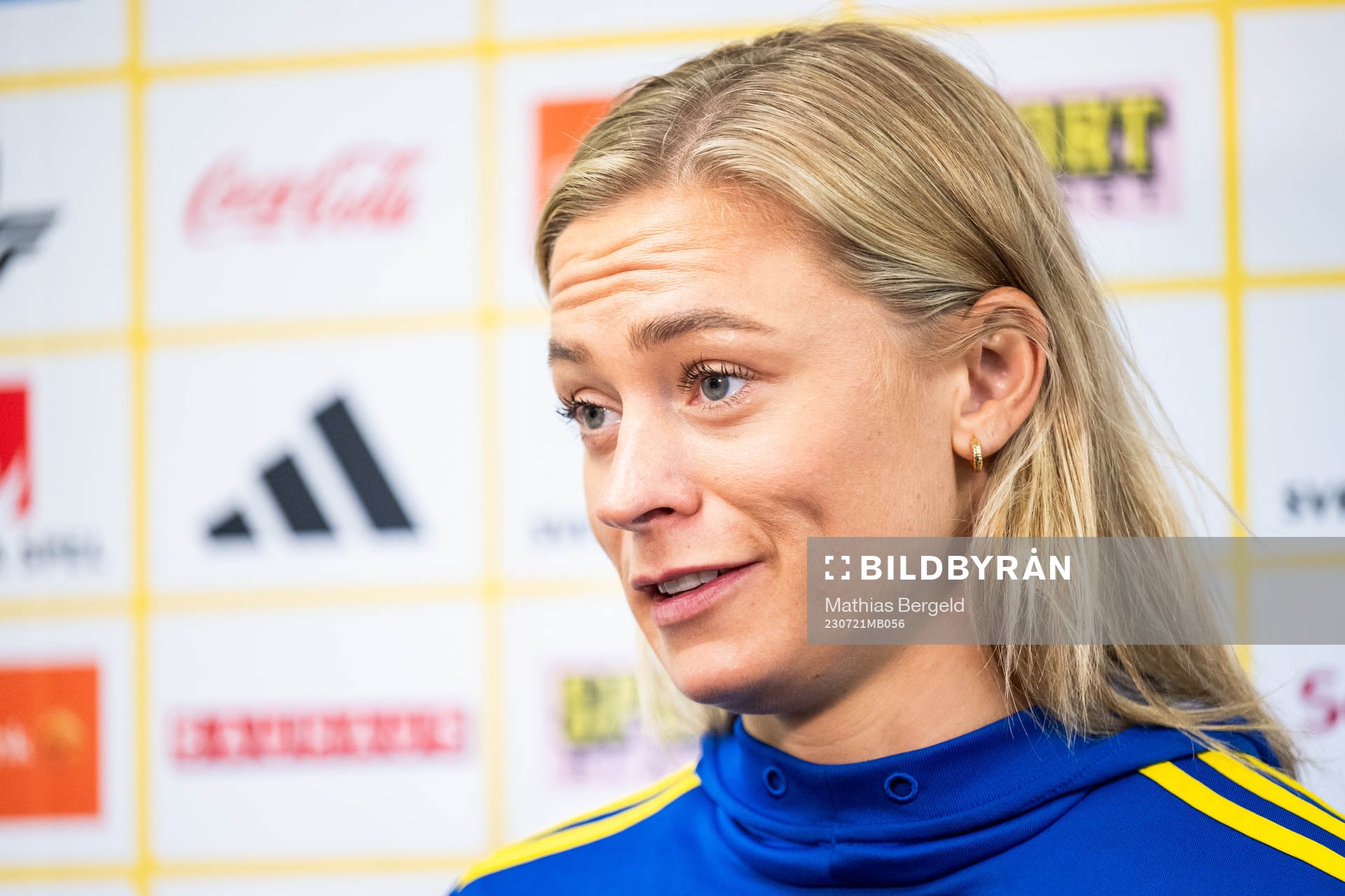 Fridolina Rolfö of the Swedish women's national football
