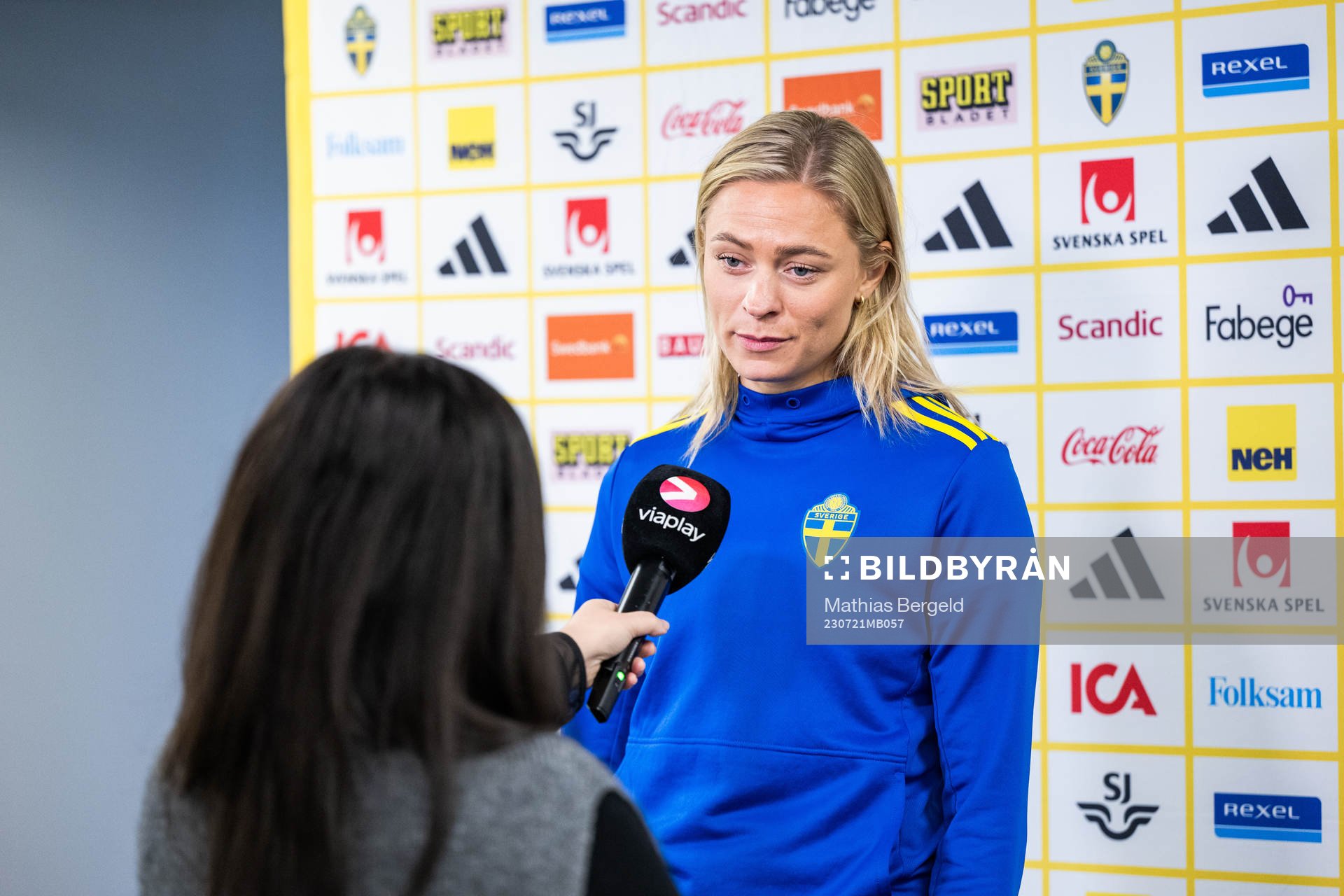 Fridolina Rolfö of the Swedish women's national football