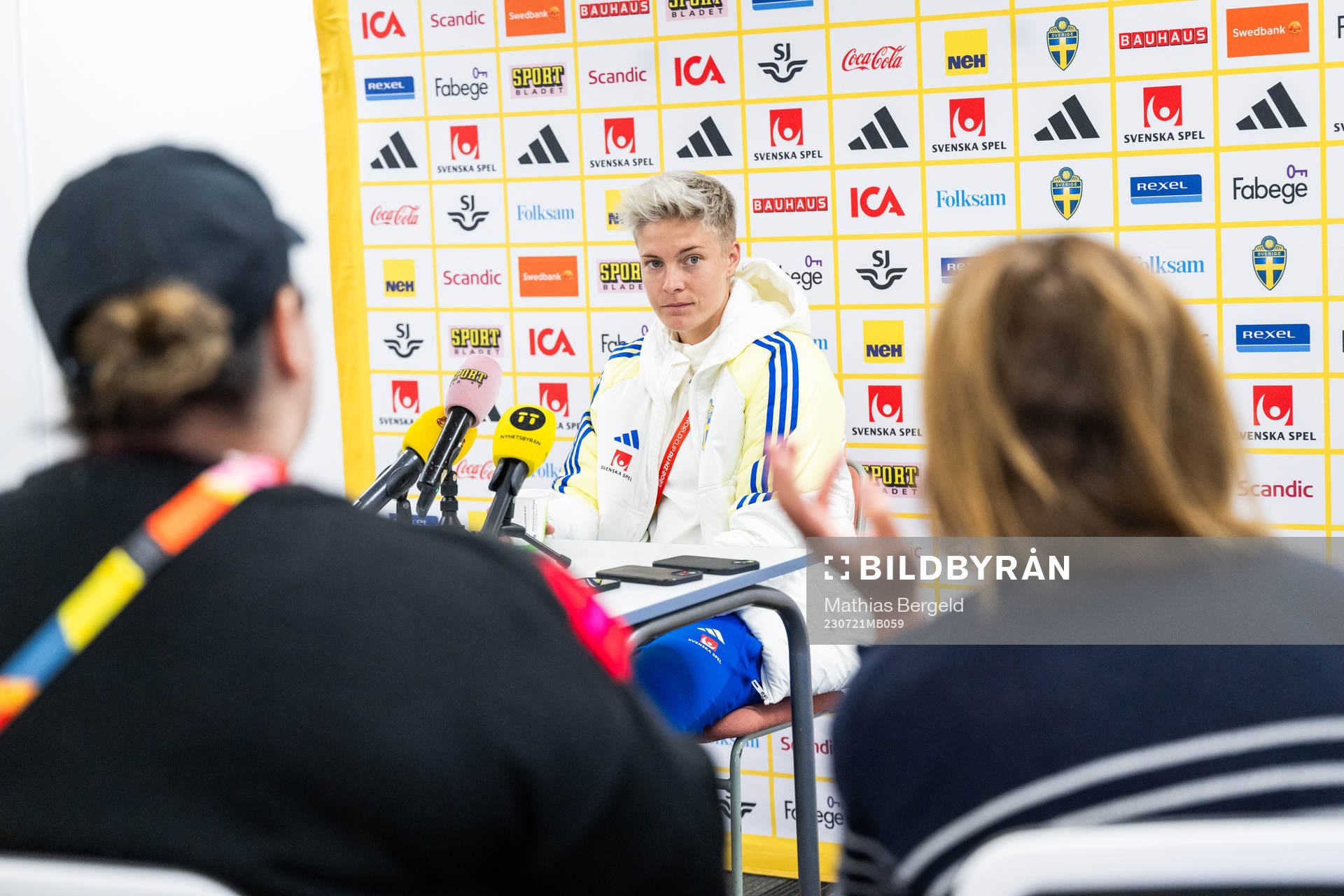 Lina Hurtig of the Swedish women's national football team
