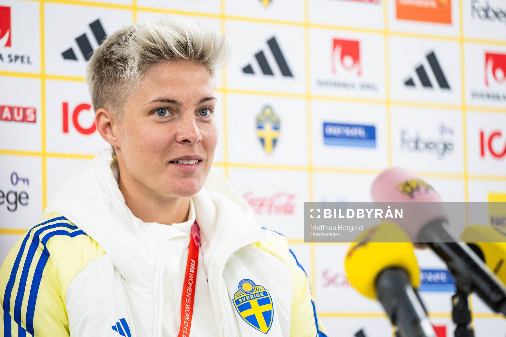 Lina Hurtig of the Swedish women's national football team