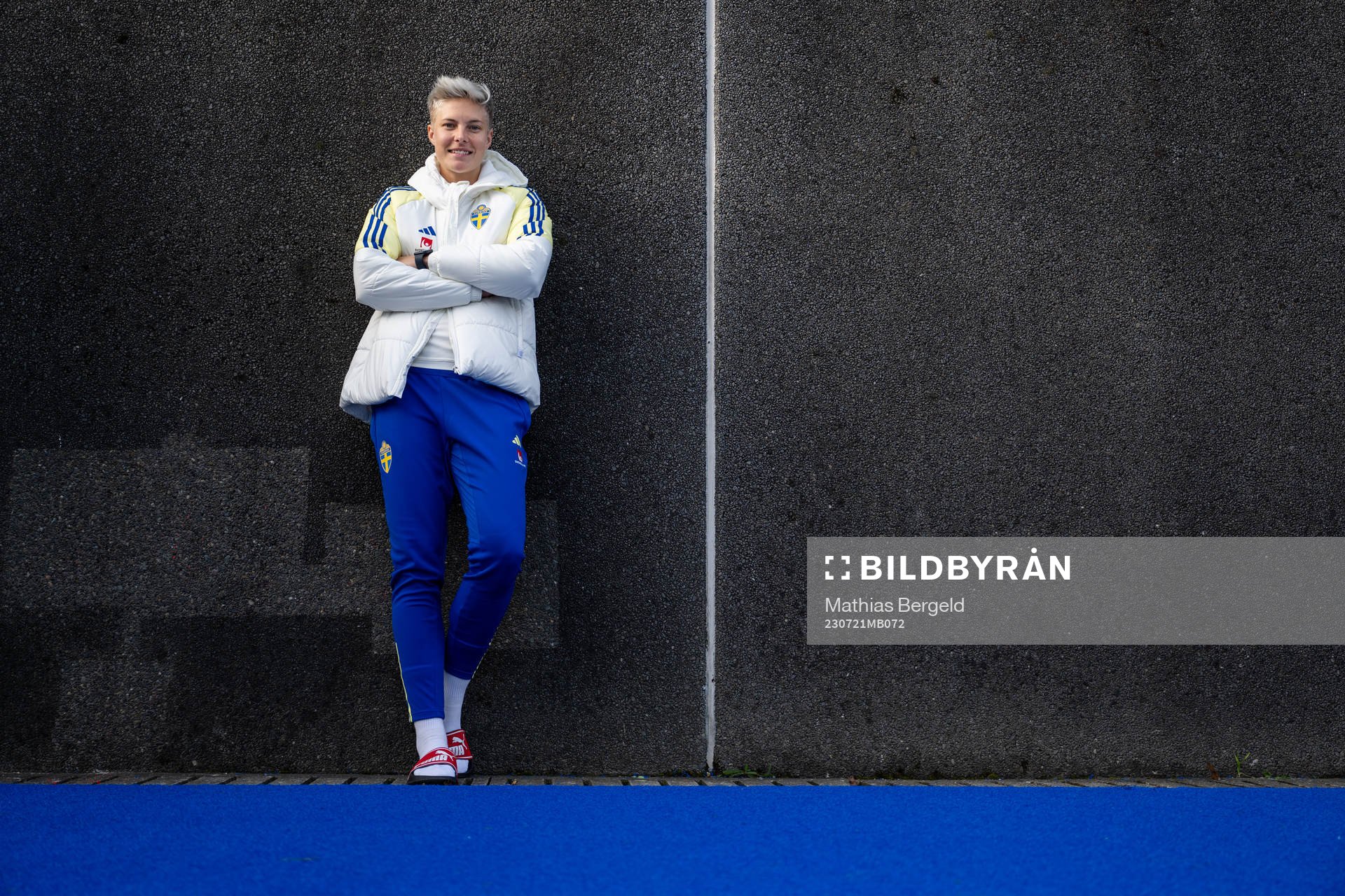 Lina Hurtig of the Swedish women's national football team