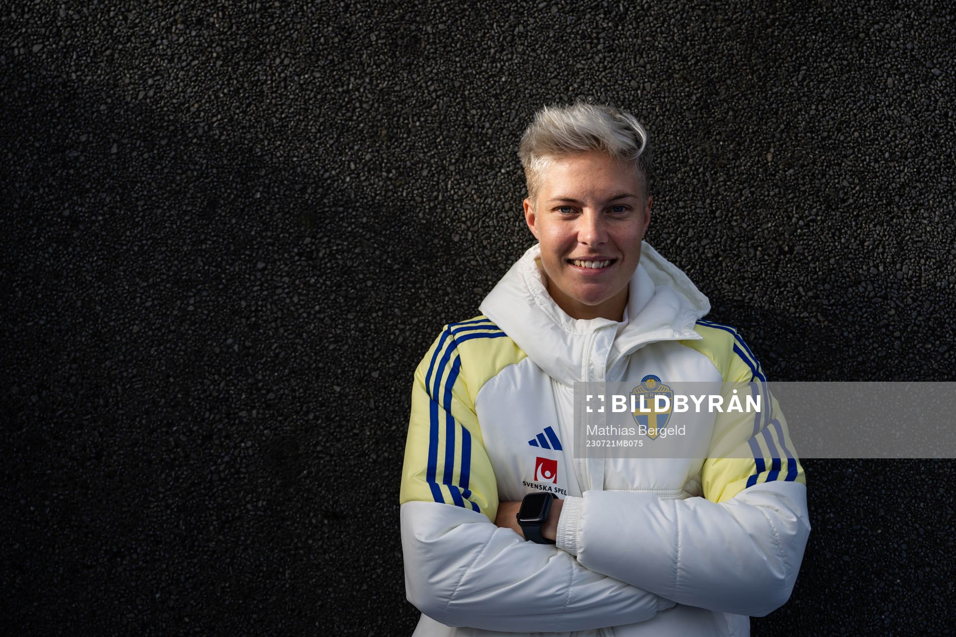 Lina Hurtig of the Swedish women's national football team