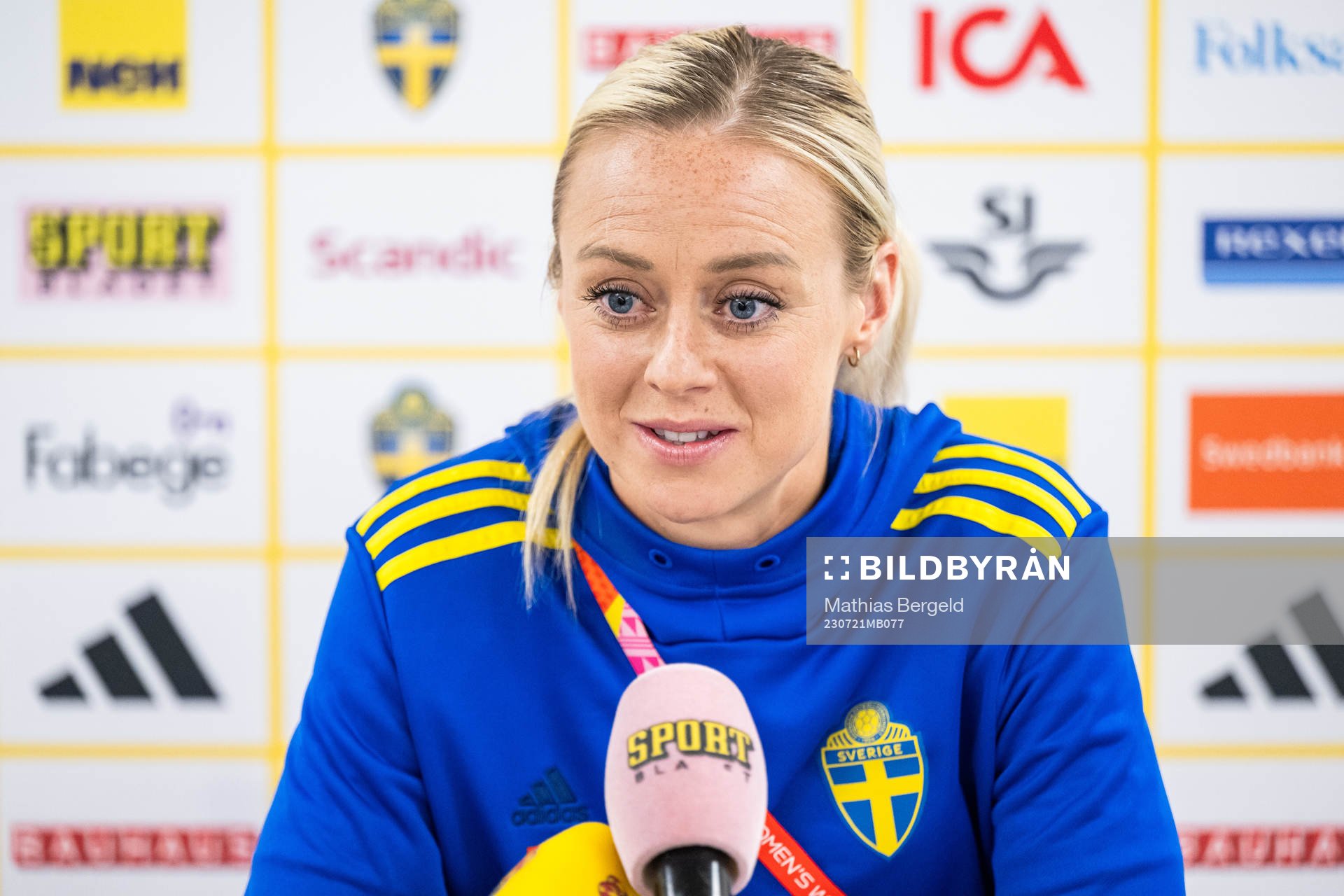 Amanda Ilestedt of the Swedish women's national football