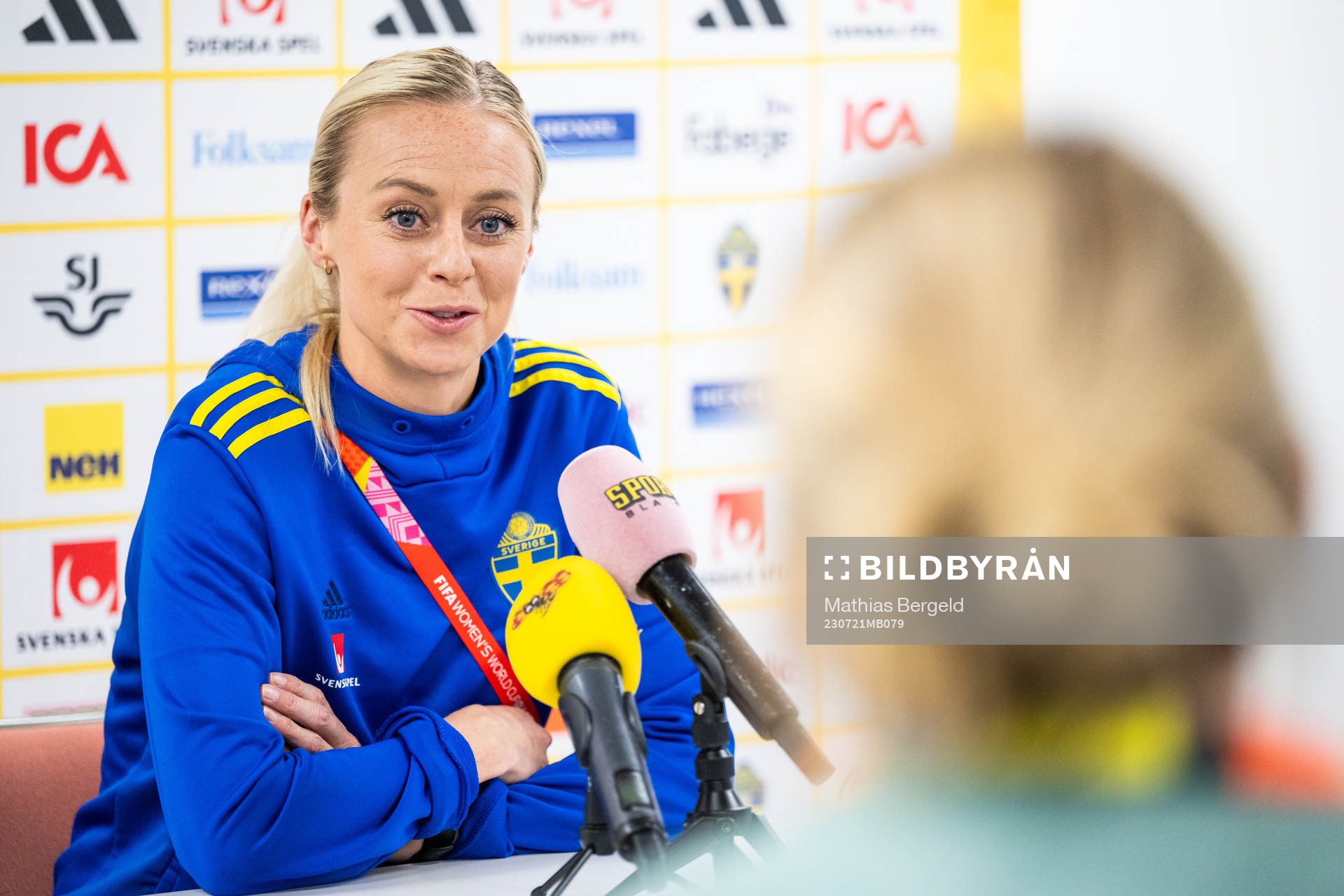 Amanda Ilestedt of the Swedish women's national football