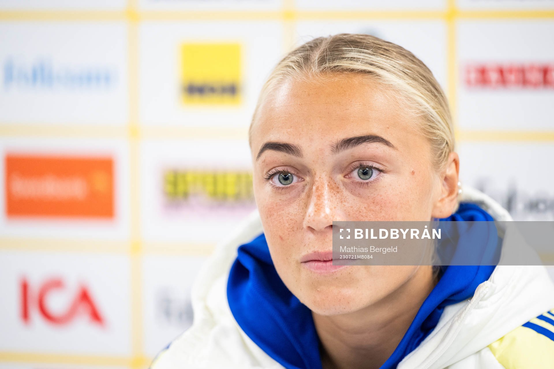 Hanna Bennison of the Swedish women's national football