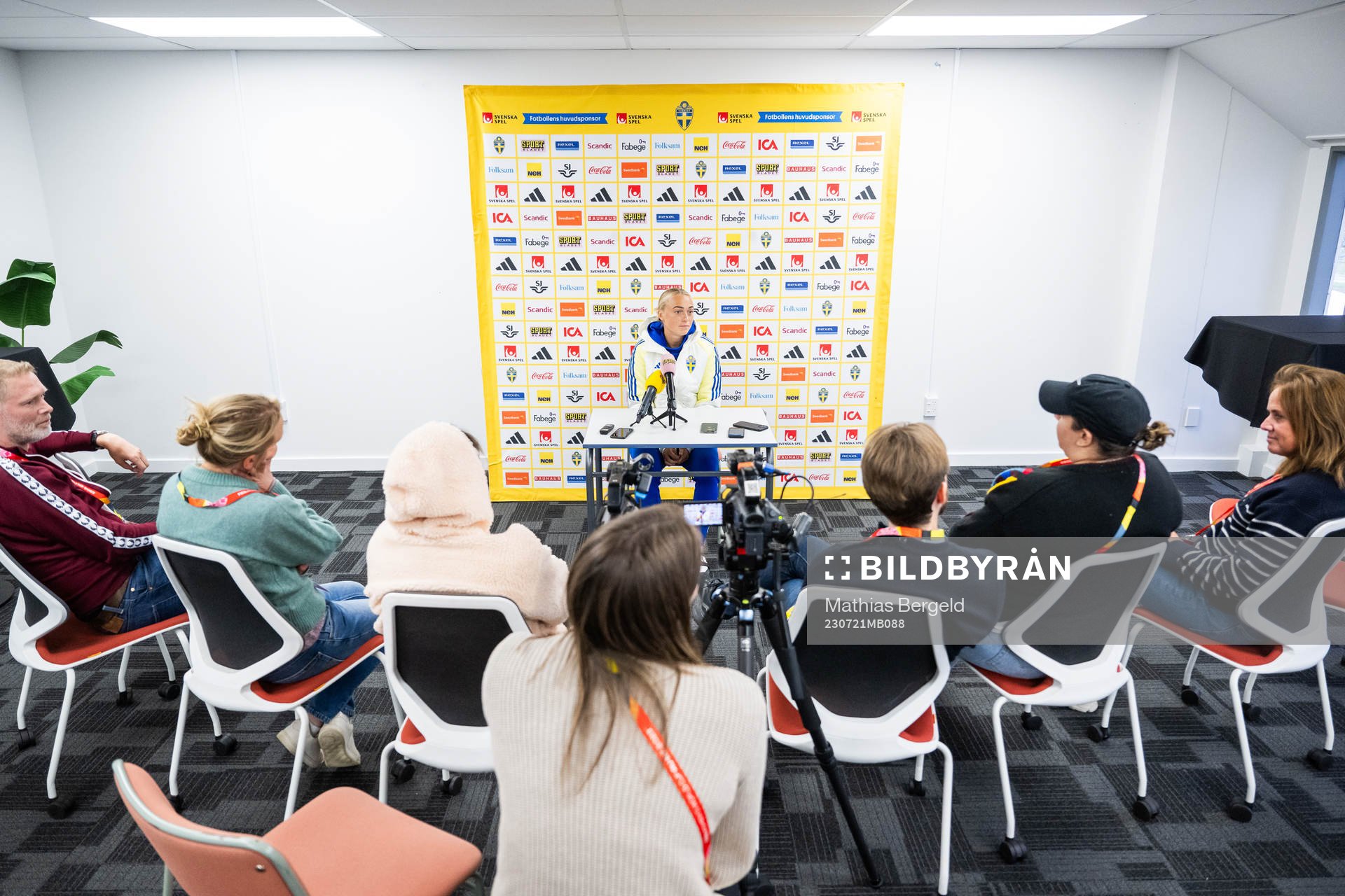 Hanna Bennison of the Swedish women's national football