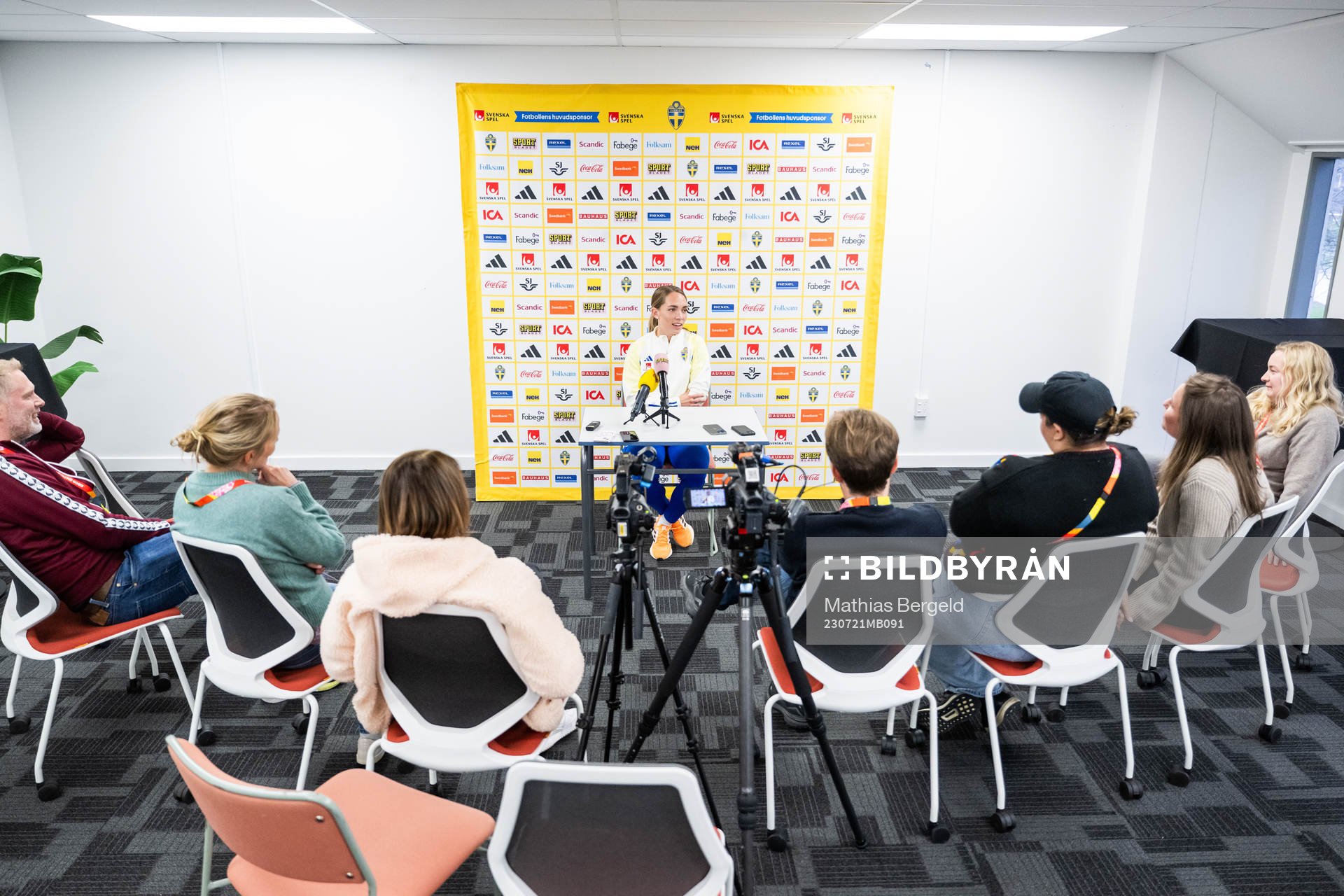 Elin Rubensson of the Swedish women's national football