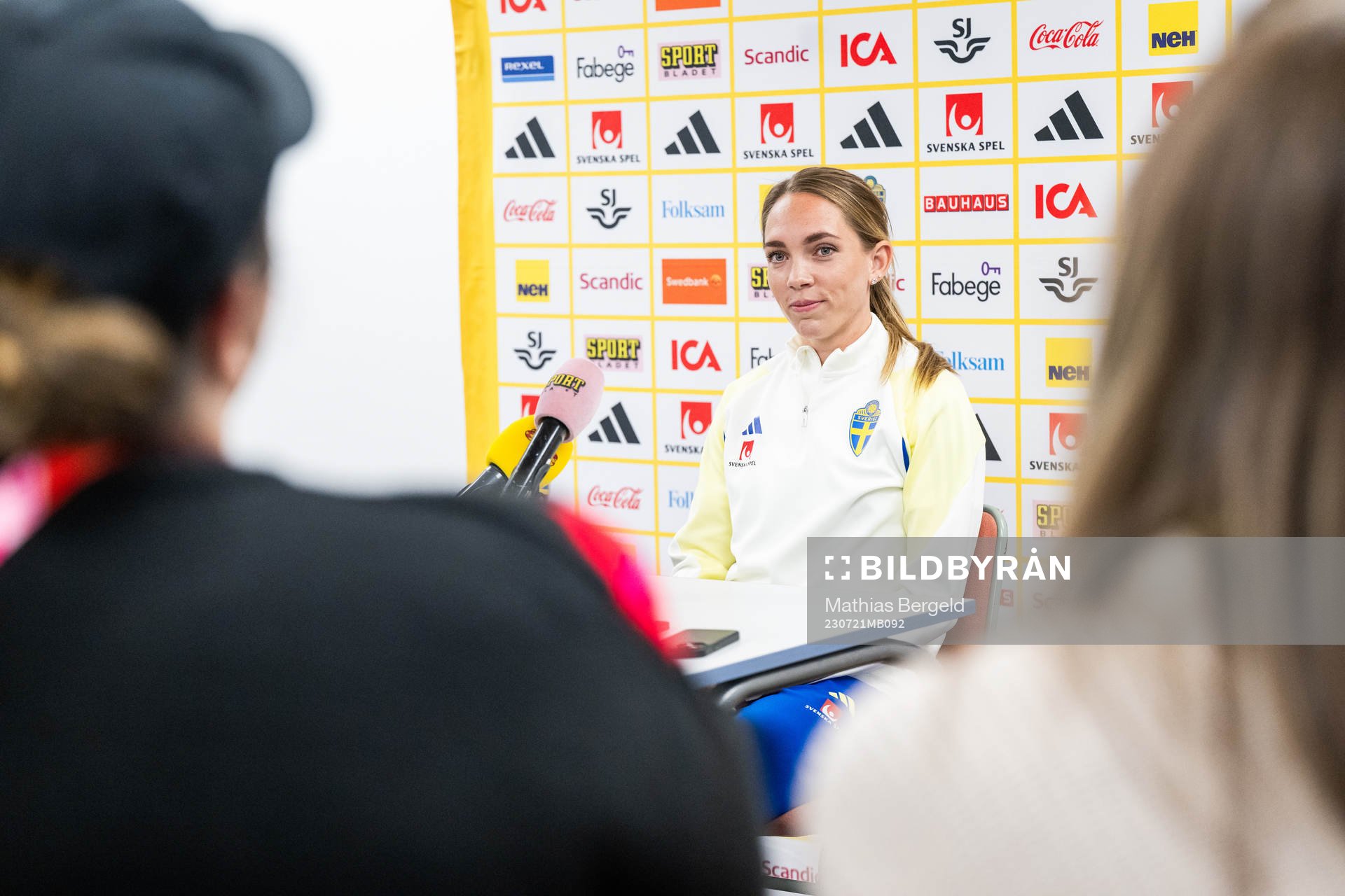 Elin Rubensson of the Swedish women's national football