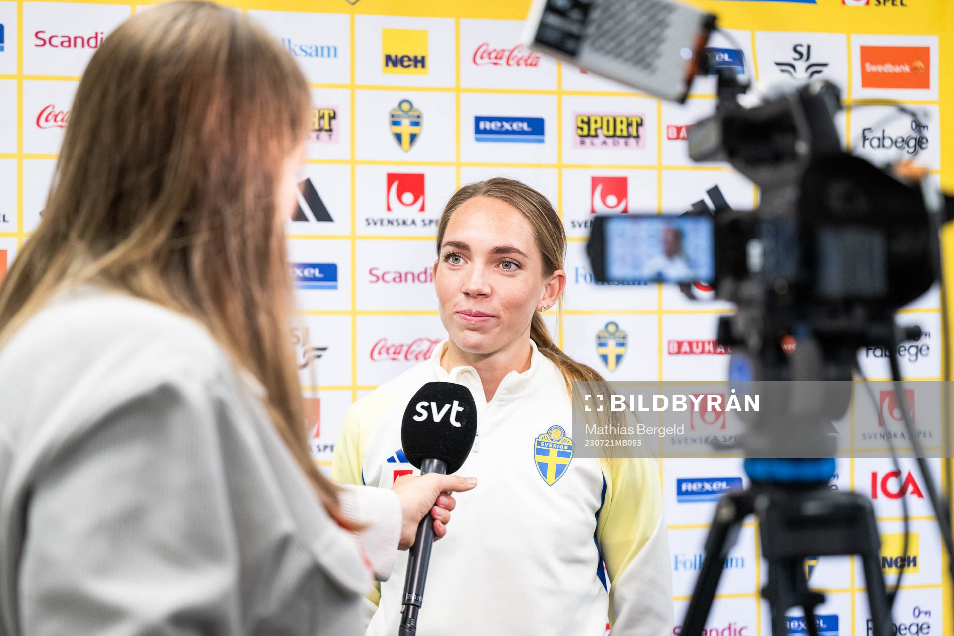 Elin Rubensson of the Swedish women's national football