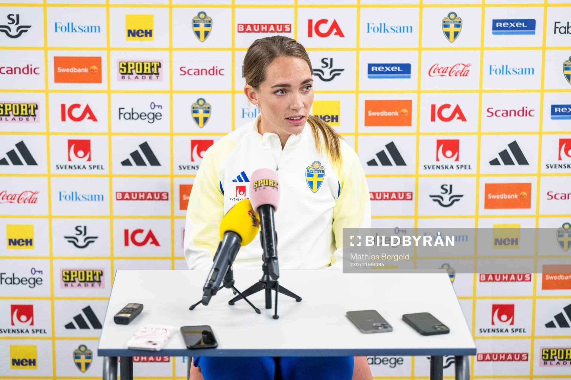 Elin Rubensson of the Swedish women's national football