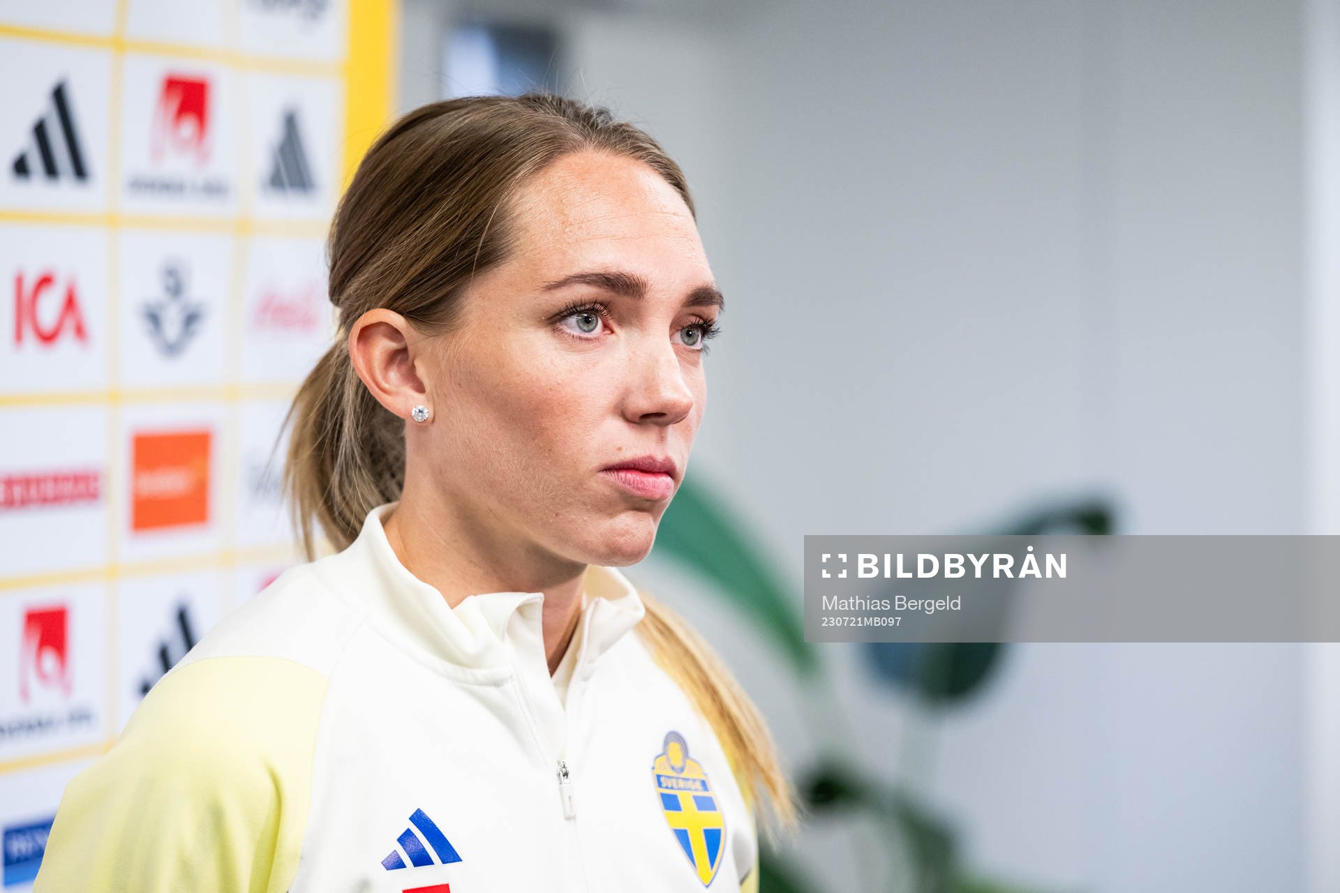 Elin Rubensson of the Swedish women's national football