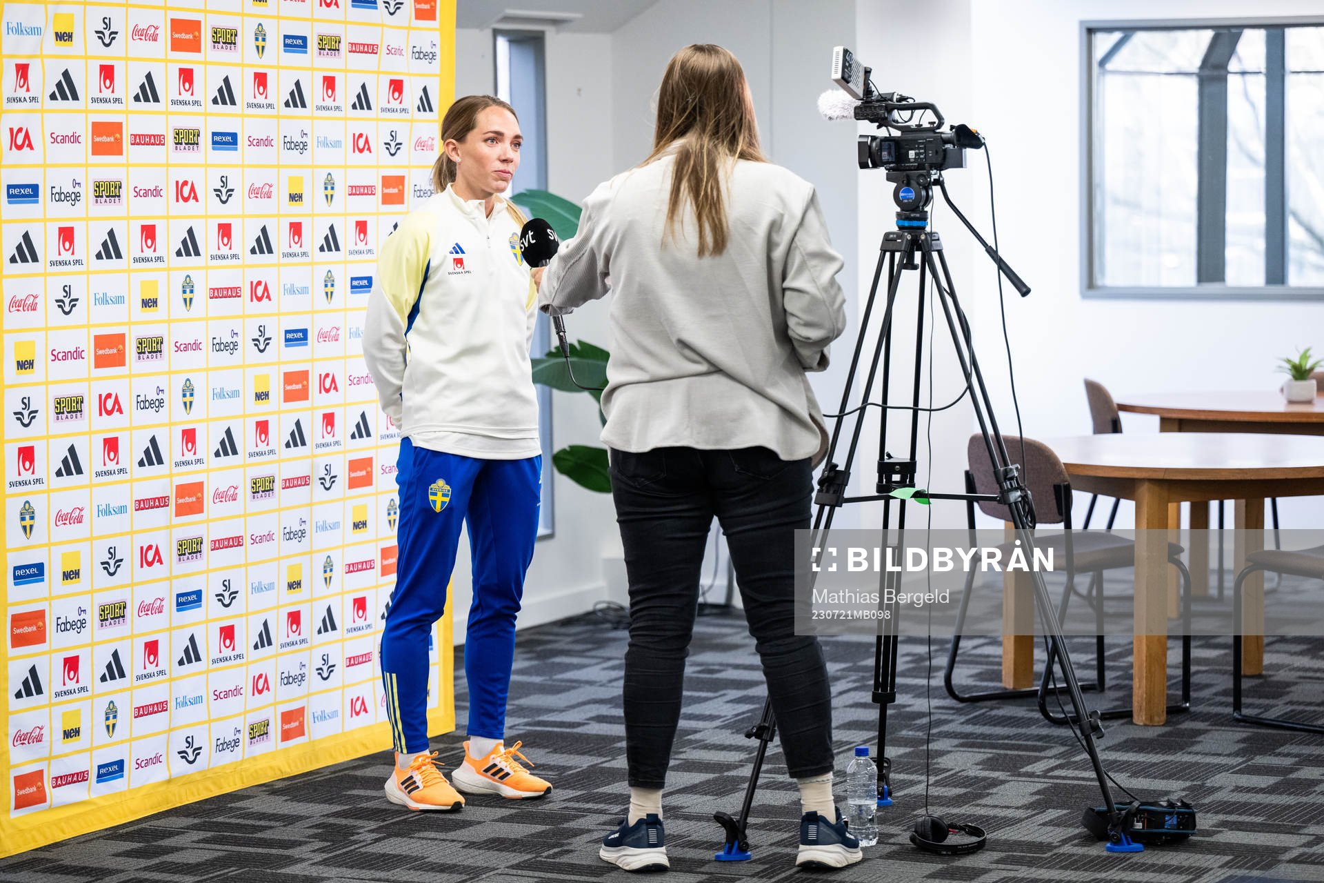 Elin Rubensson of the Swedish women's national football