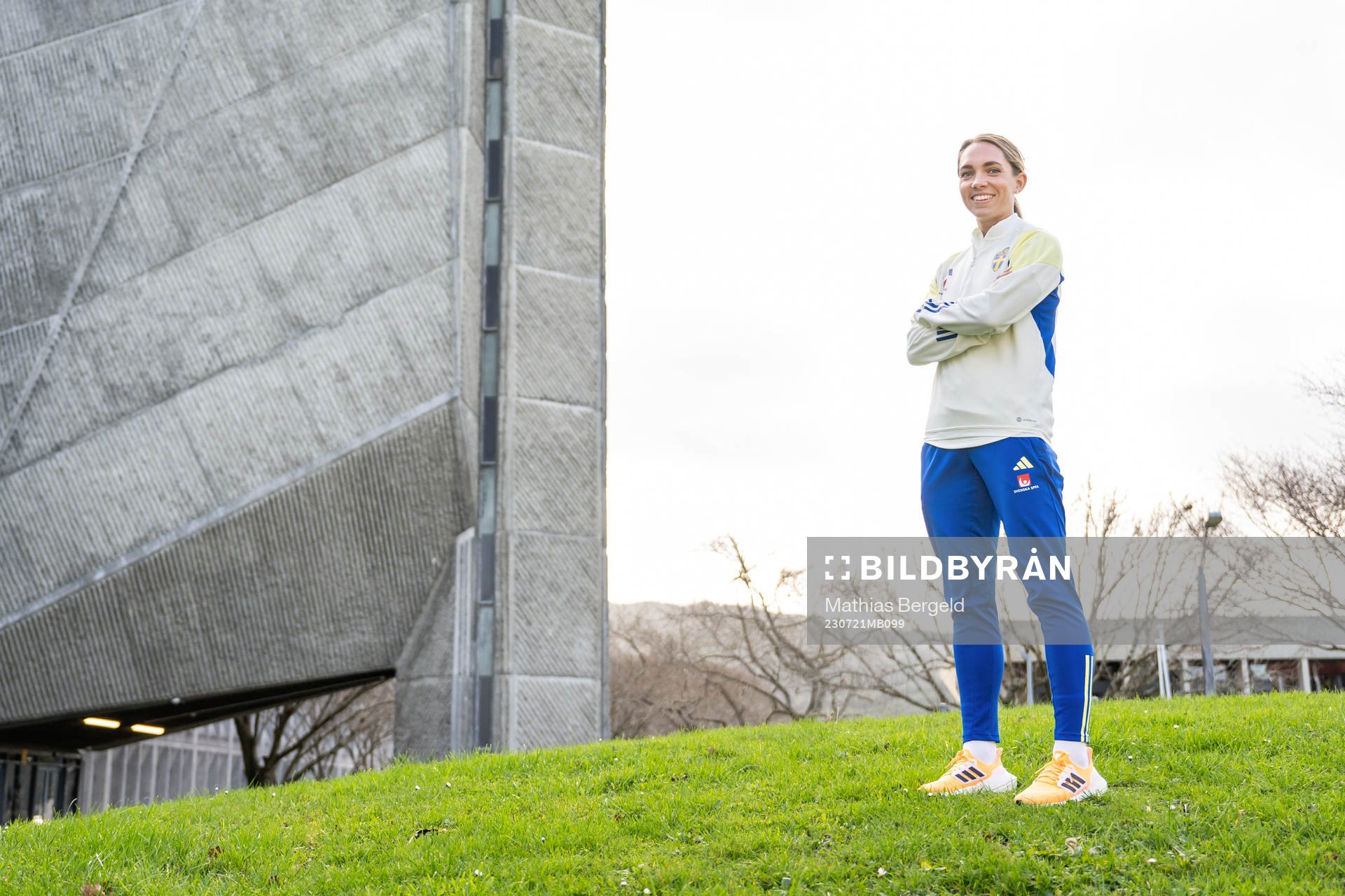 Elin Rubensson of the Swedish women's national football