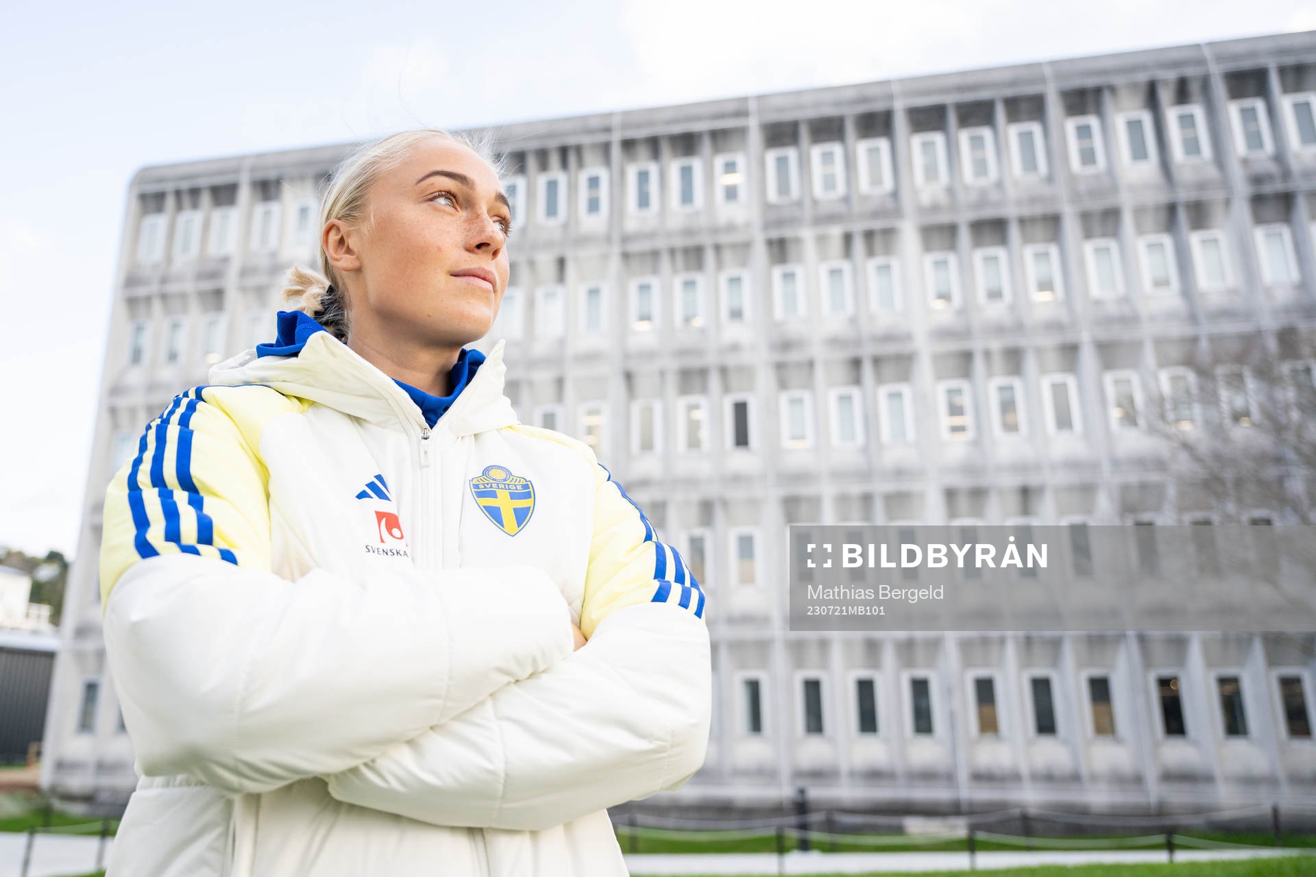 Hanna Bennison of the Swedish women's national football