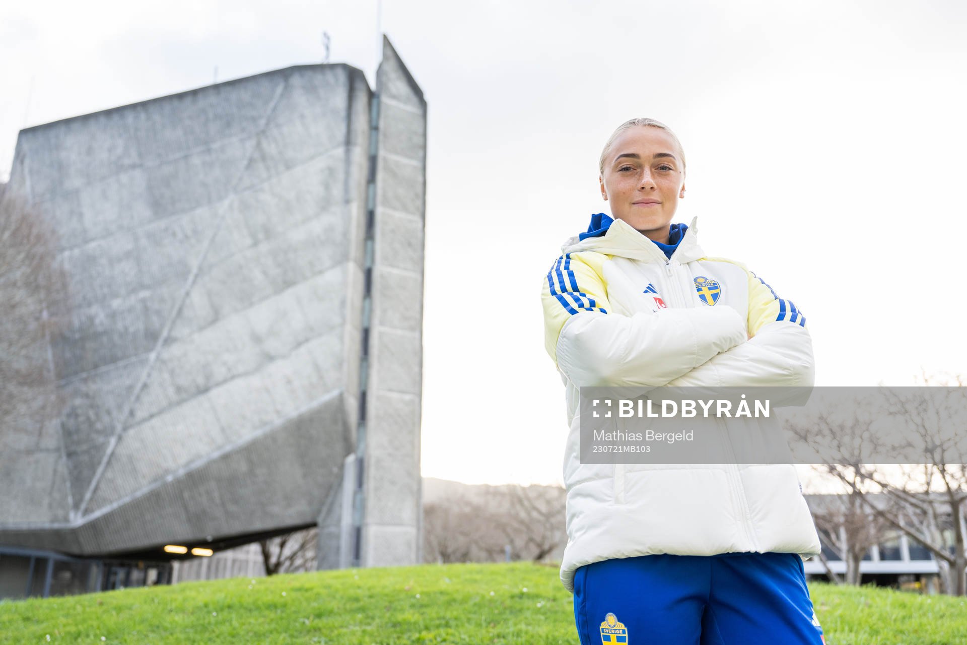 Hanna Bennison of the Swedish women's national football