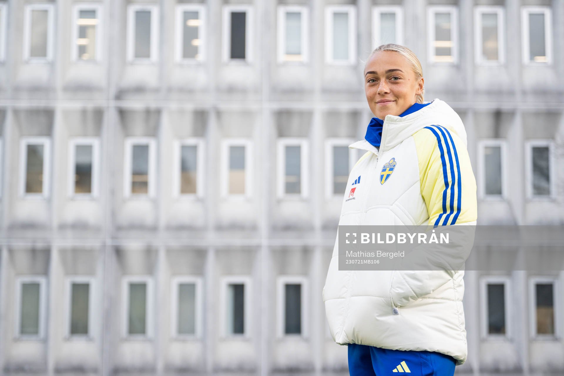 Hanna Bennison of the Swedish women's national football