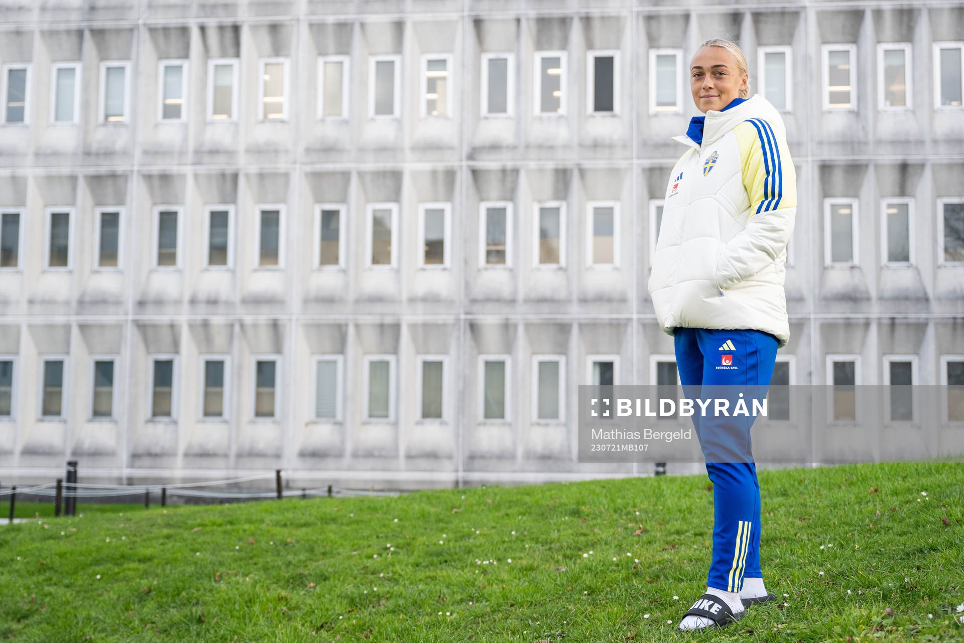 Hanna Bennison of the Swedish women's national football