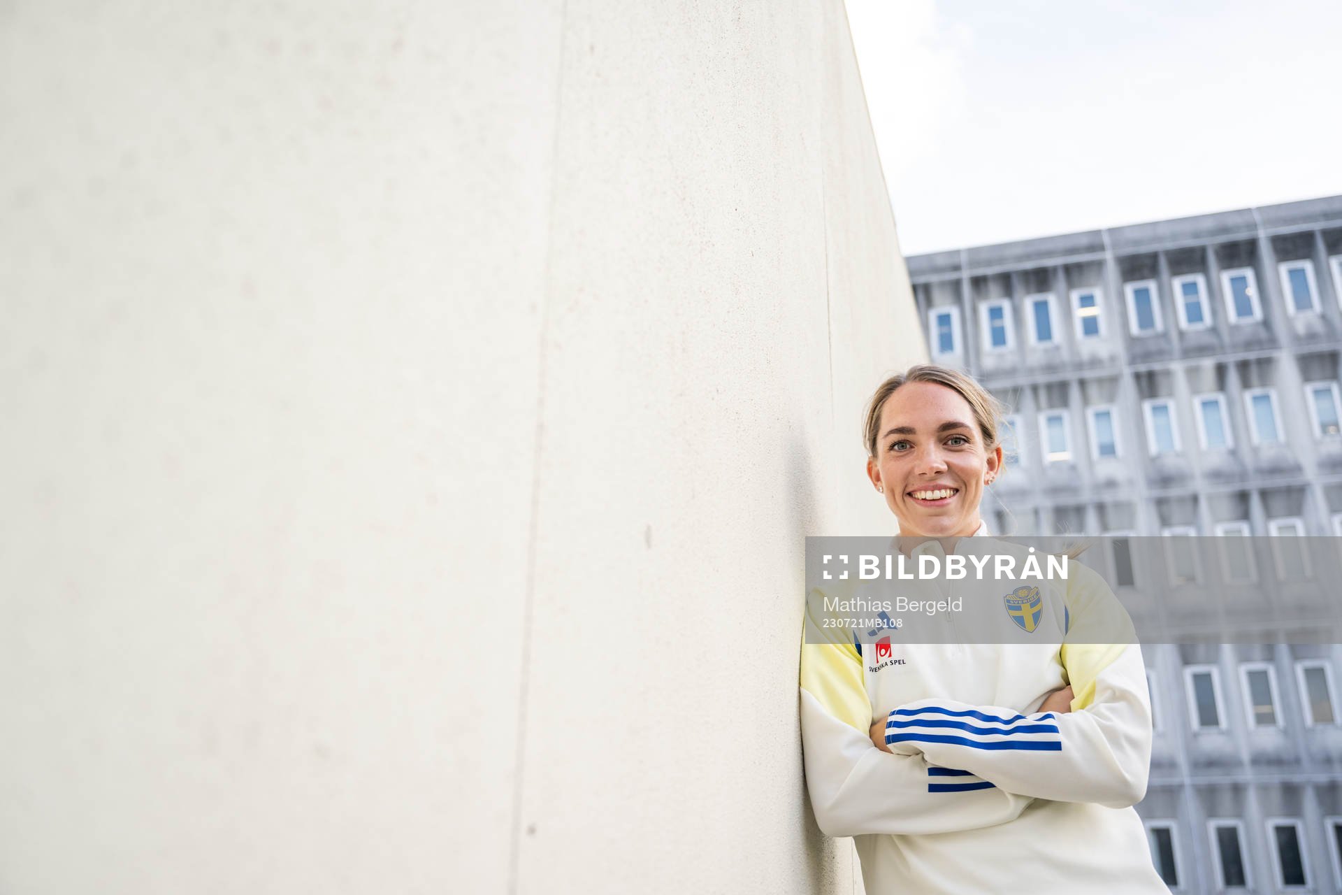 Elin Rubensson of the Swedish women's national football