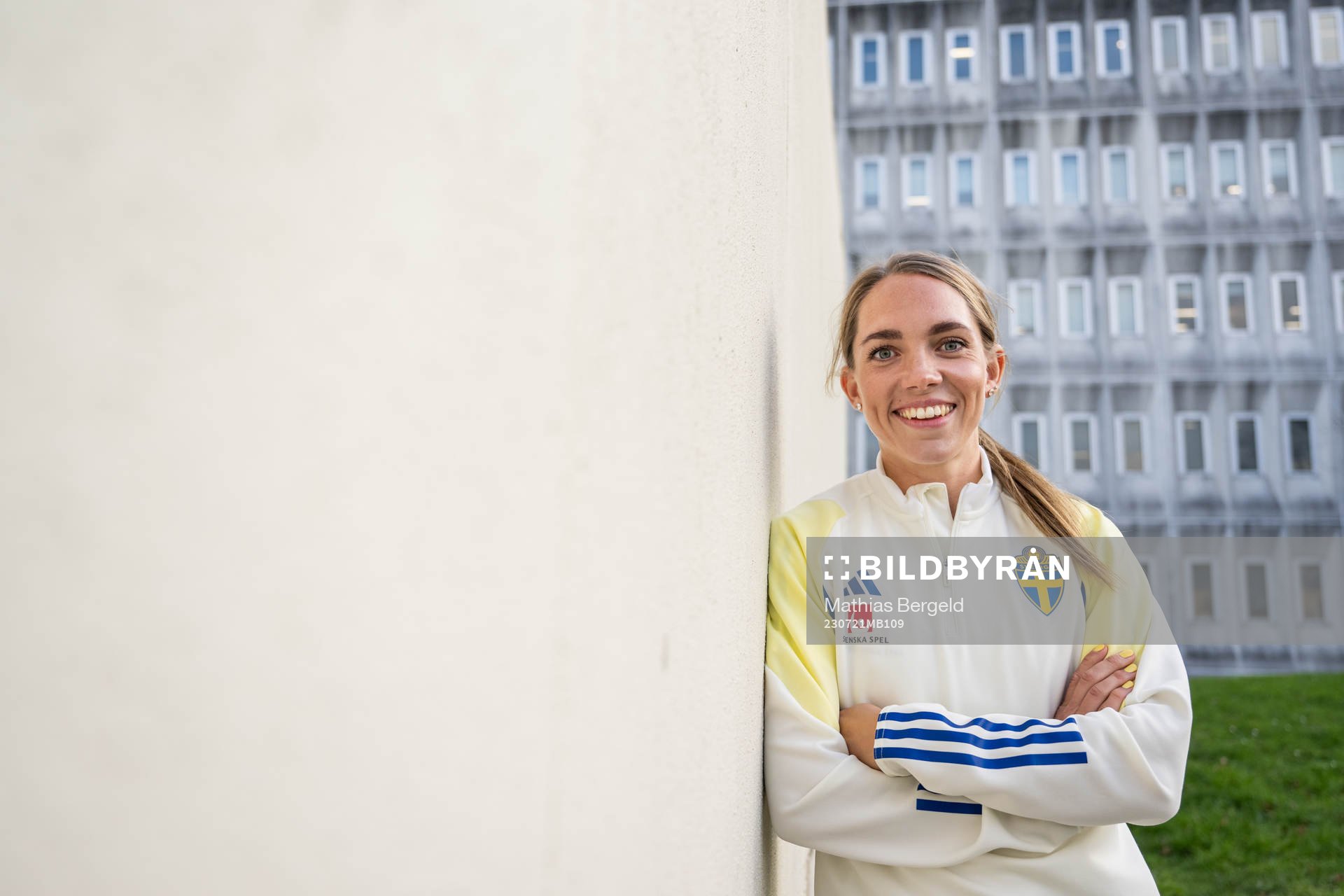Elin Rubensson of the Swedish women's national football