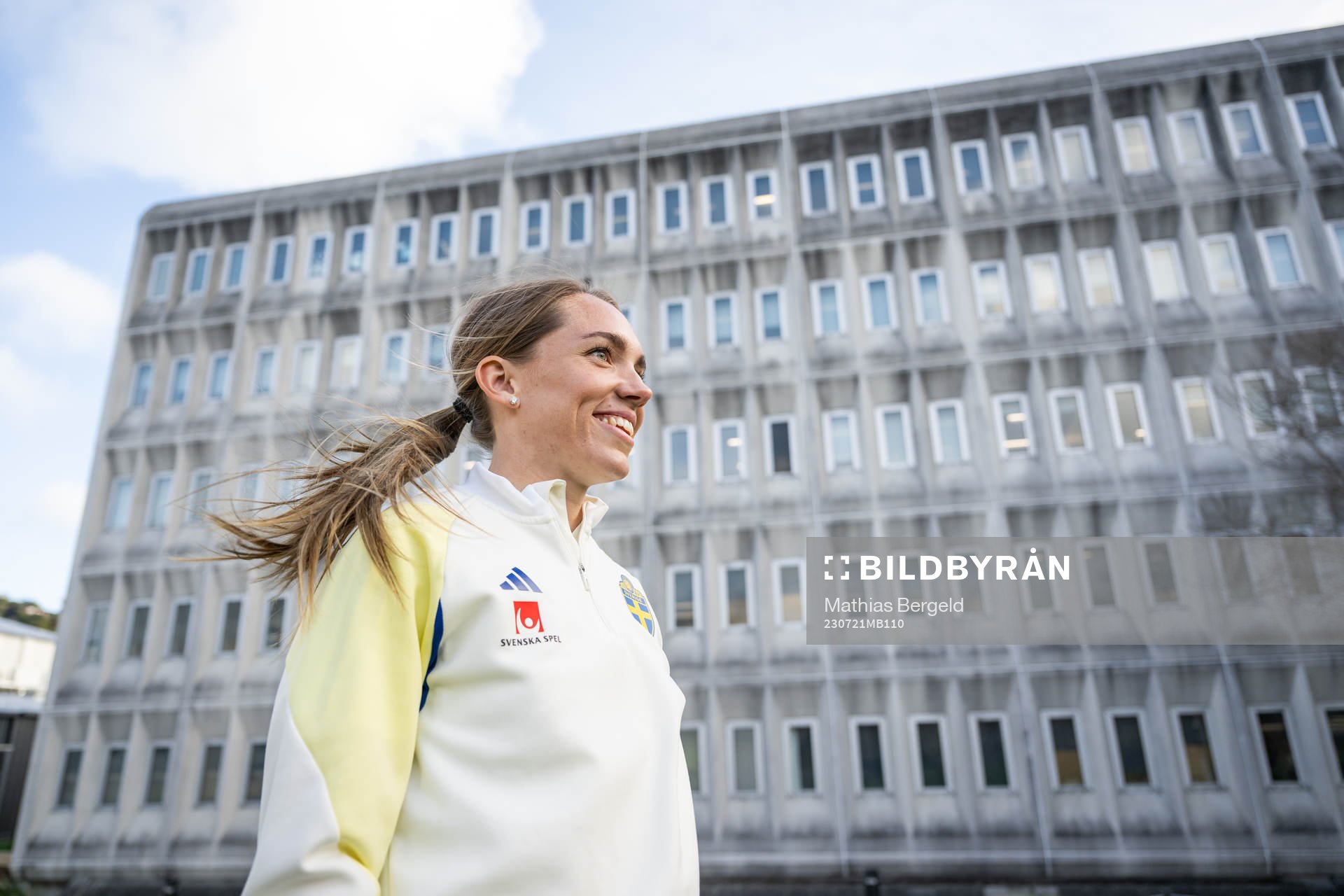 Elin Rubensson of the Swedish women's national football