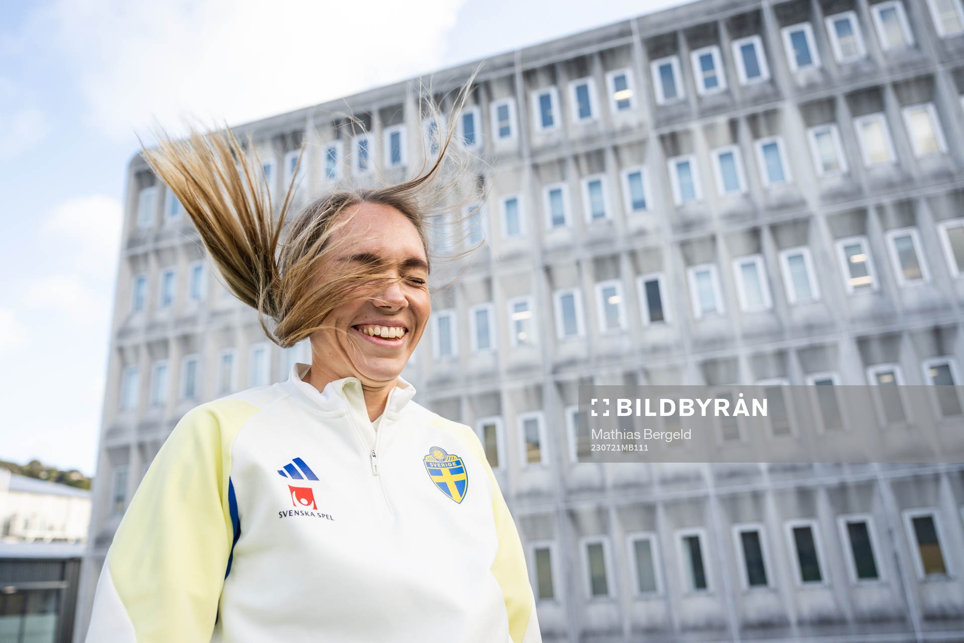 Elin Rubensson of the Swedish women's national football