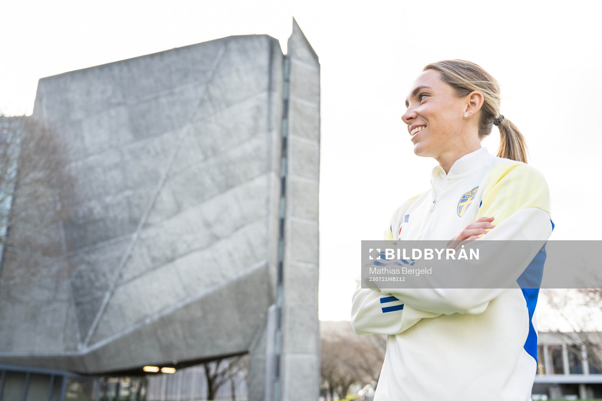 Elin Rubensson of the Swedish women's national football