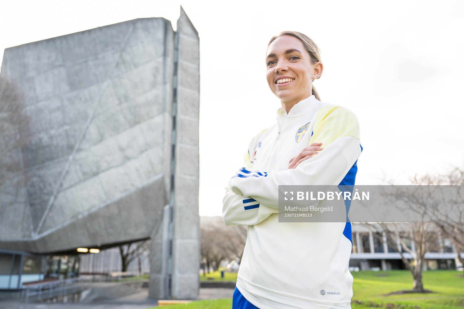 Elin Rubensson of the Swedish women's national football