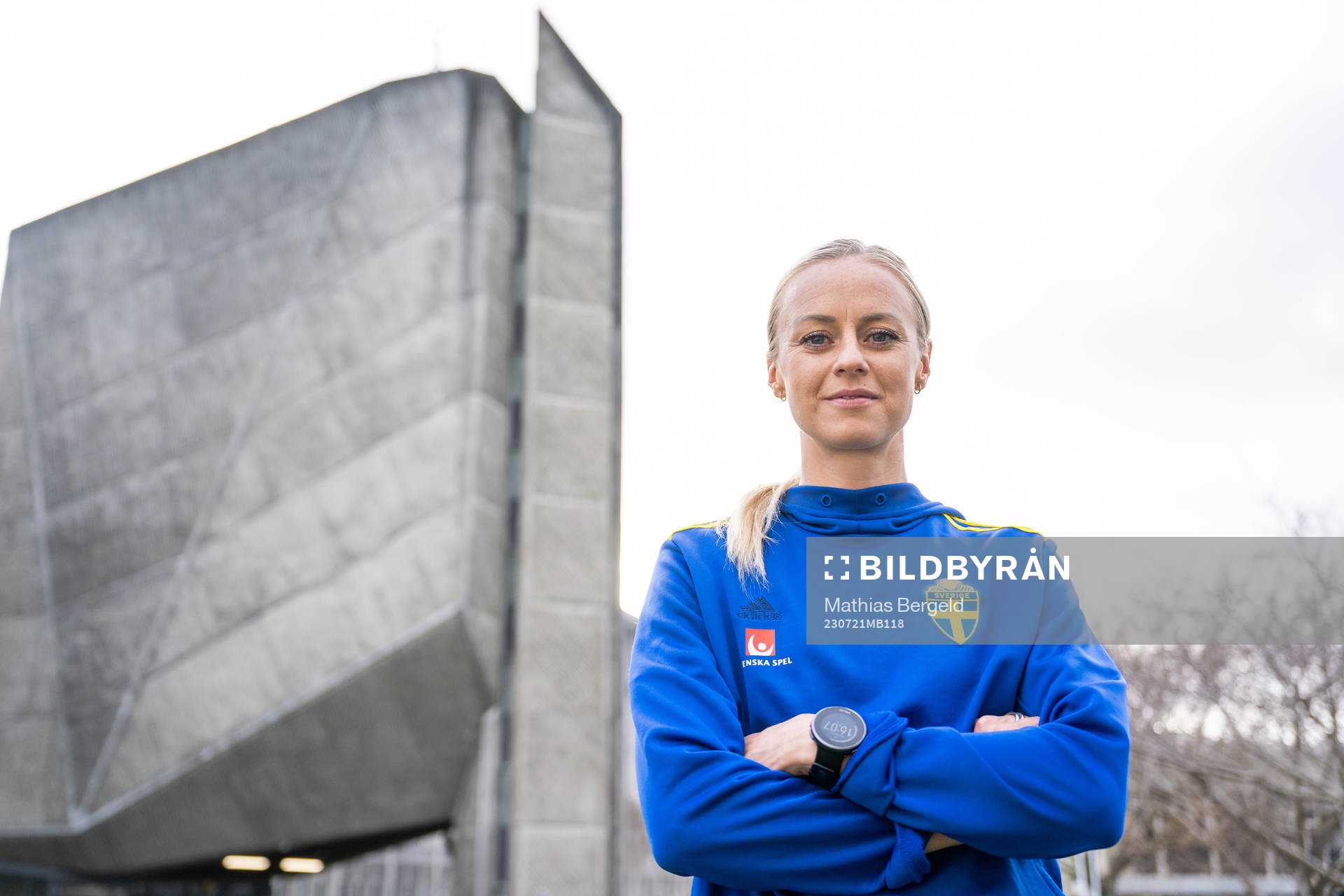 Amanda Ilestedt of the Swedish women's national football