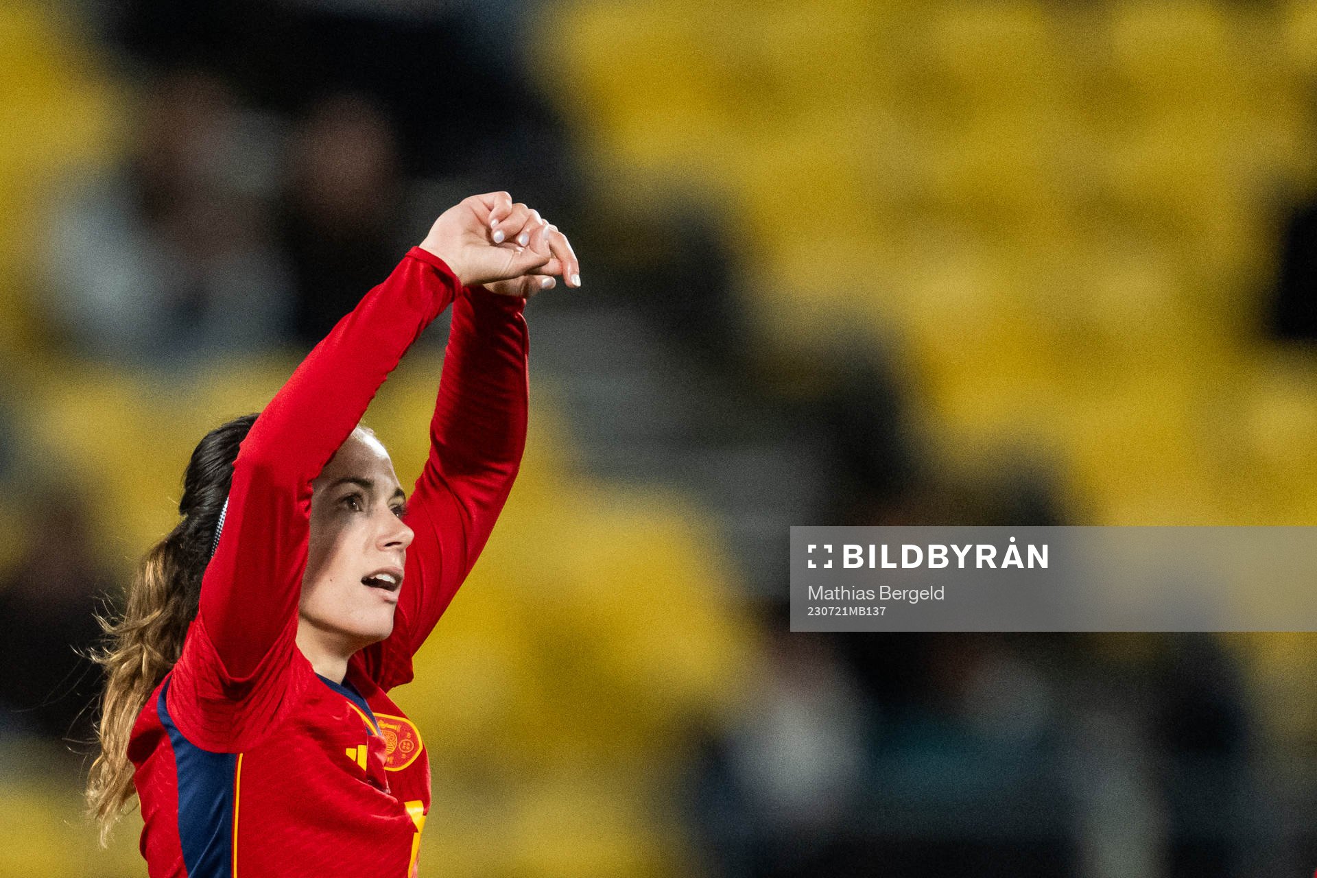 Aitana Bonmati of Spain celebrates
