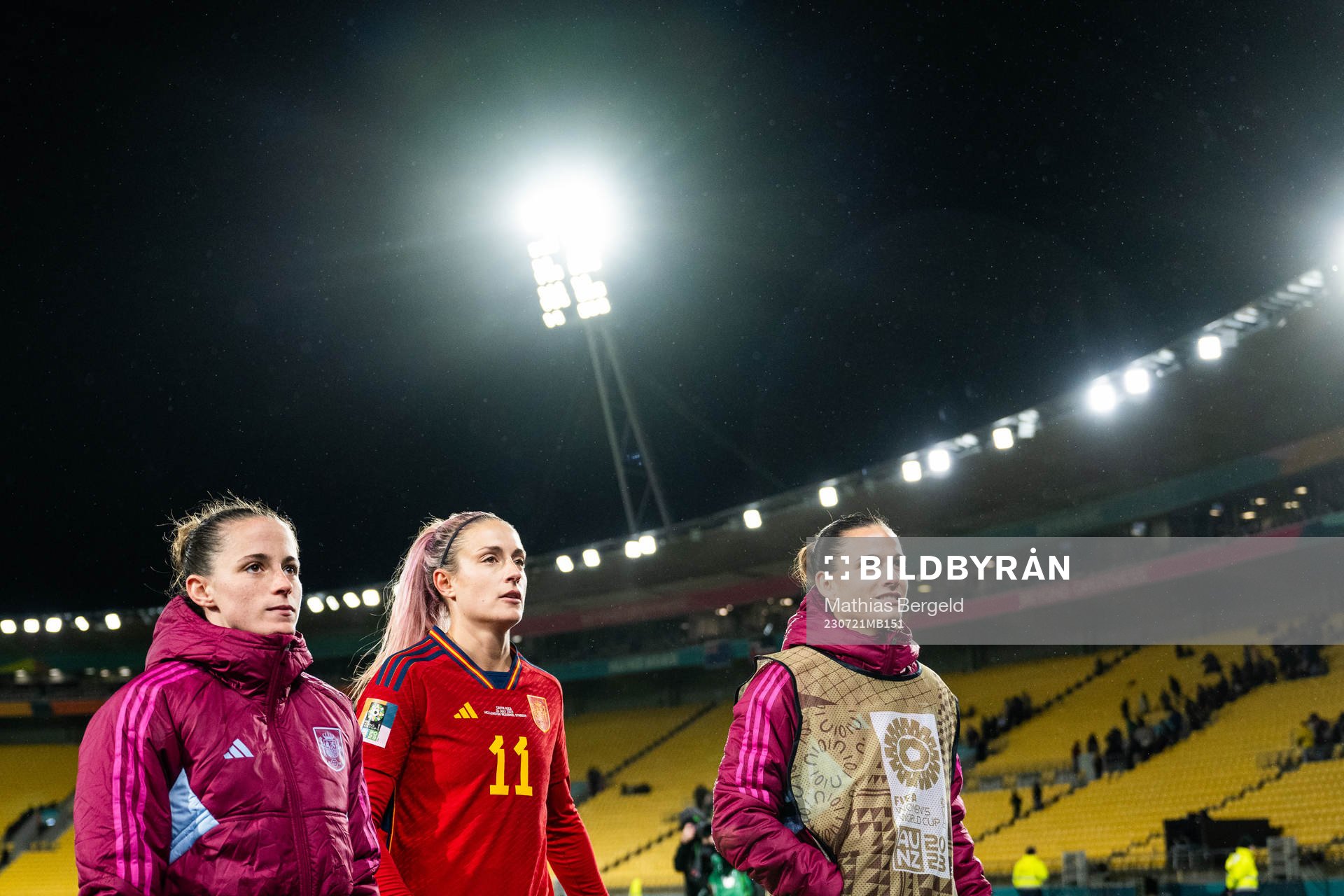 Alexia Putellas of Spain (middle)