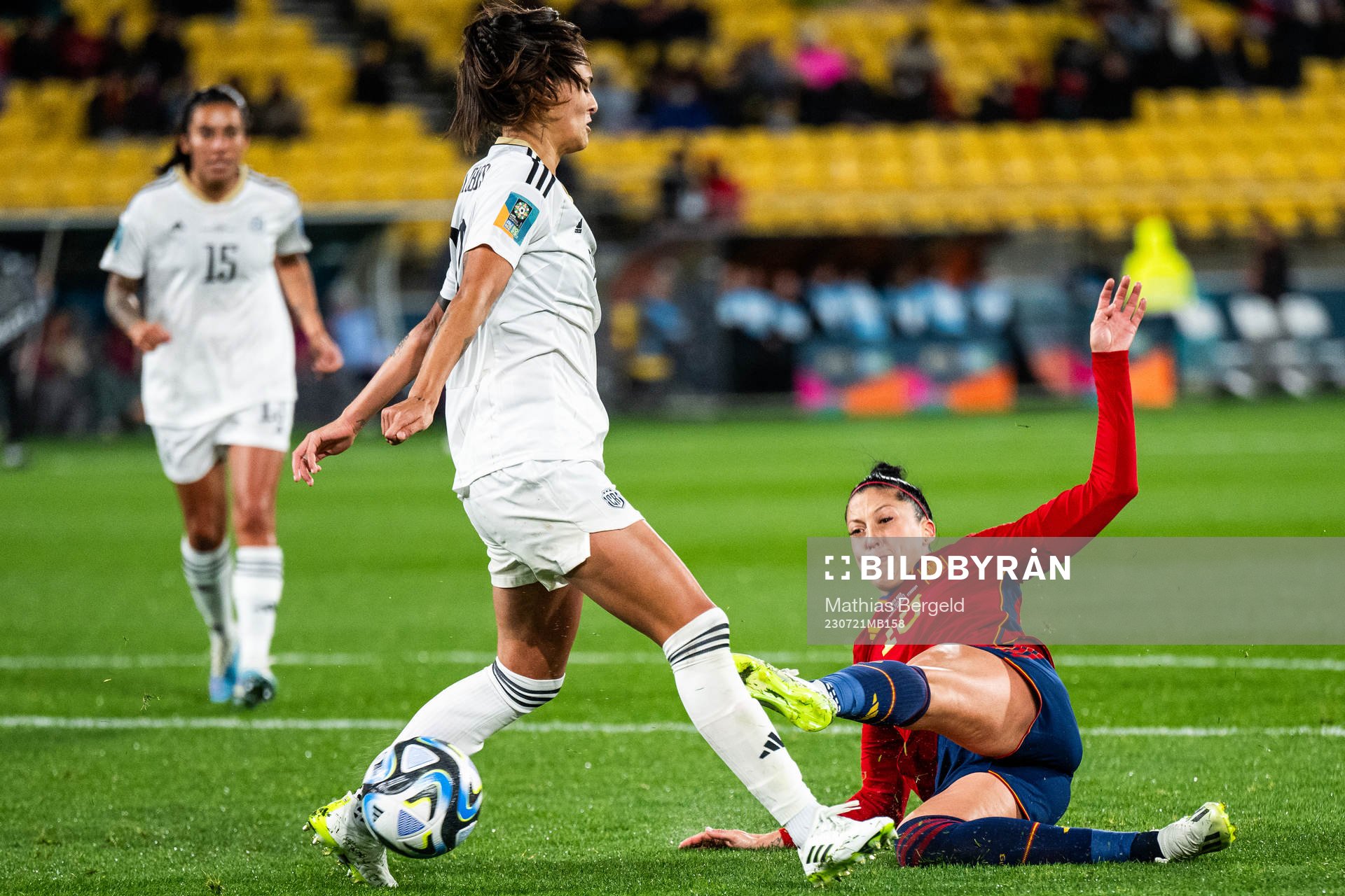 Fabiola Villalobos of Costa Rica and of Spain Jennifer