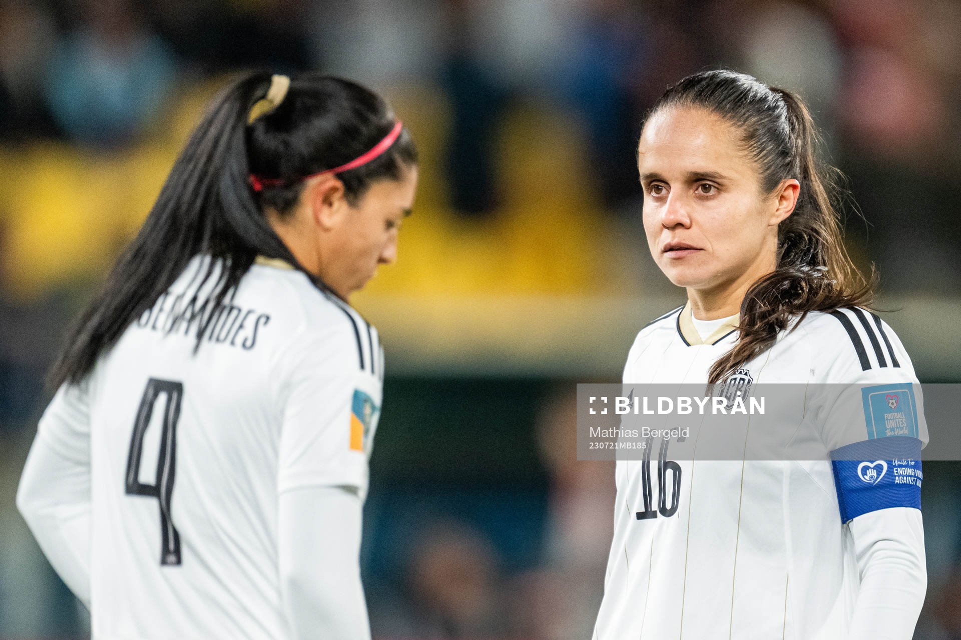 Mariana Benavides and Katherine Alvarado of Costa Rica